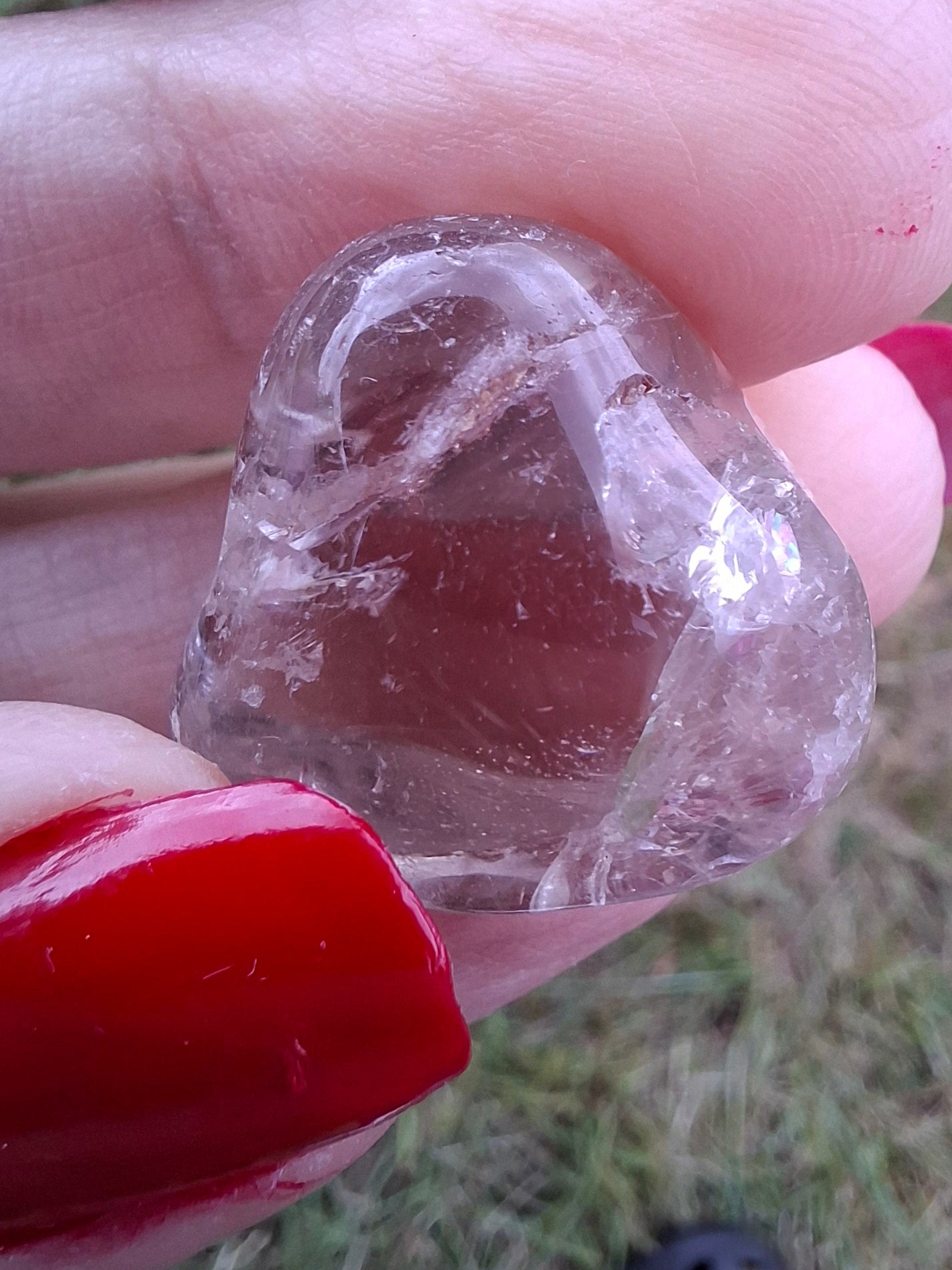 Smoky Quartz, Tumble Stone, Crystal (Ref: T109)