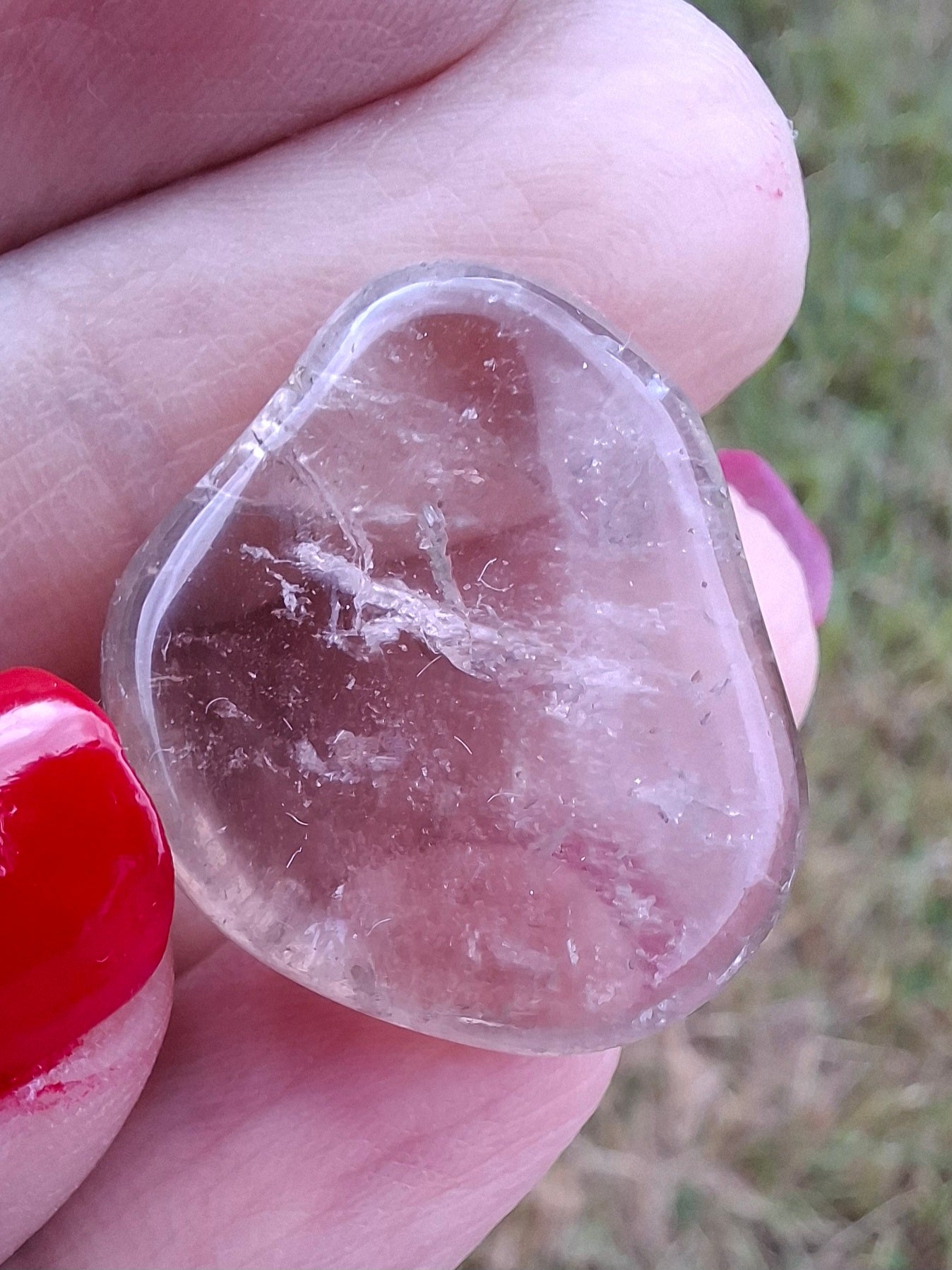 Smoky Quartz, Tumble Stone, Crystal (Ref: T107)