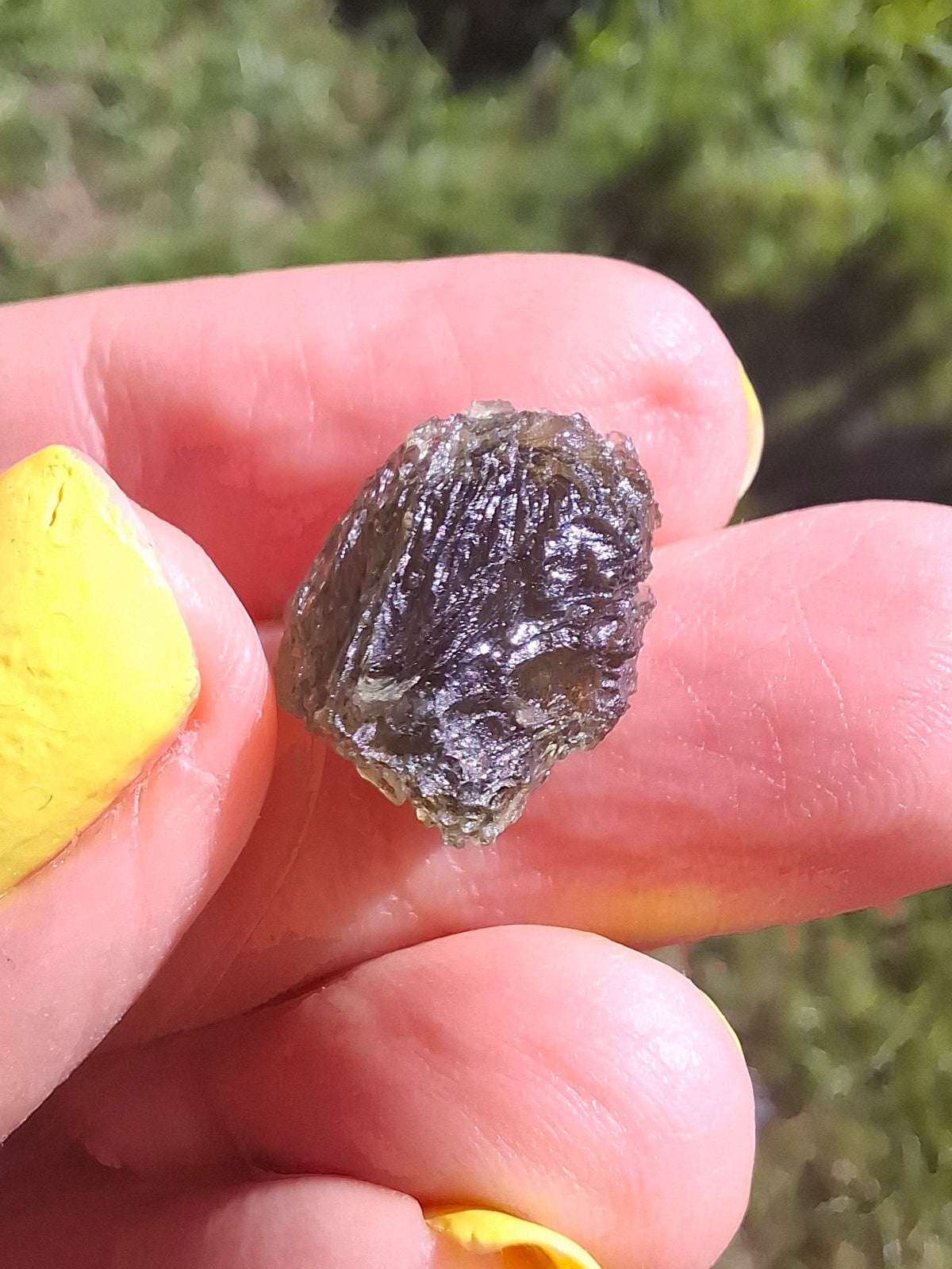 Moldavite Piece, 1.61g, Tektite (Ref: 1517)