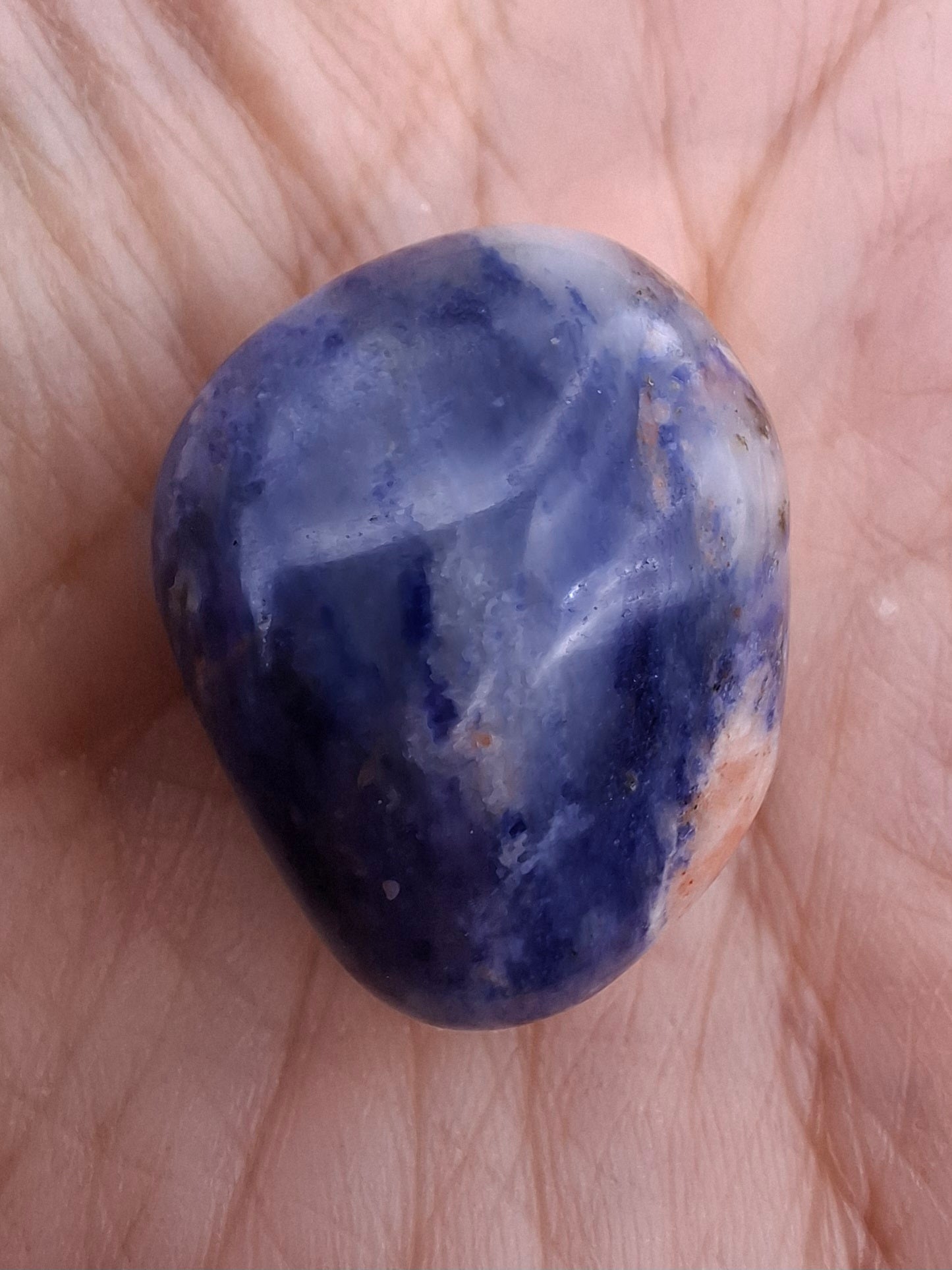 Sodalite, Tumble Stone, Crystal (Ref: T152)