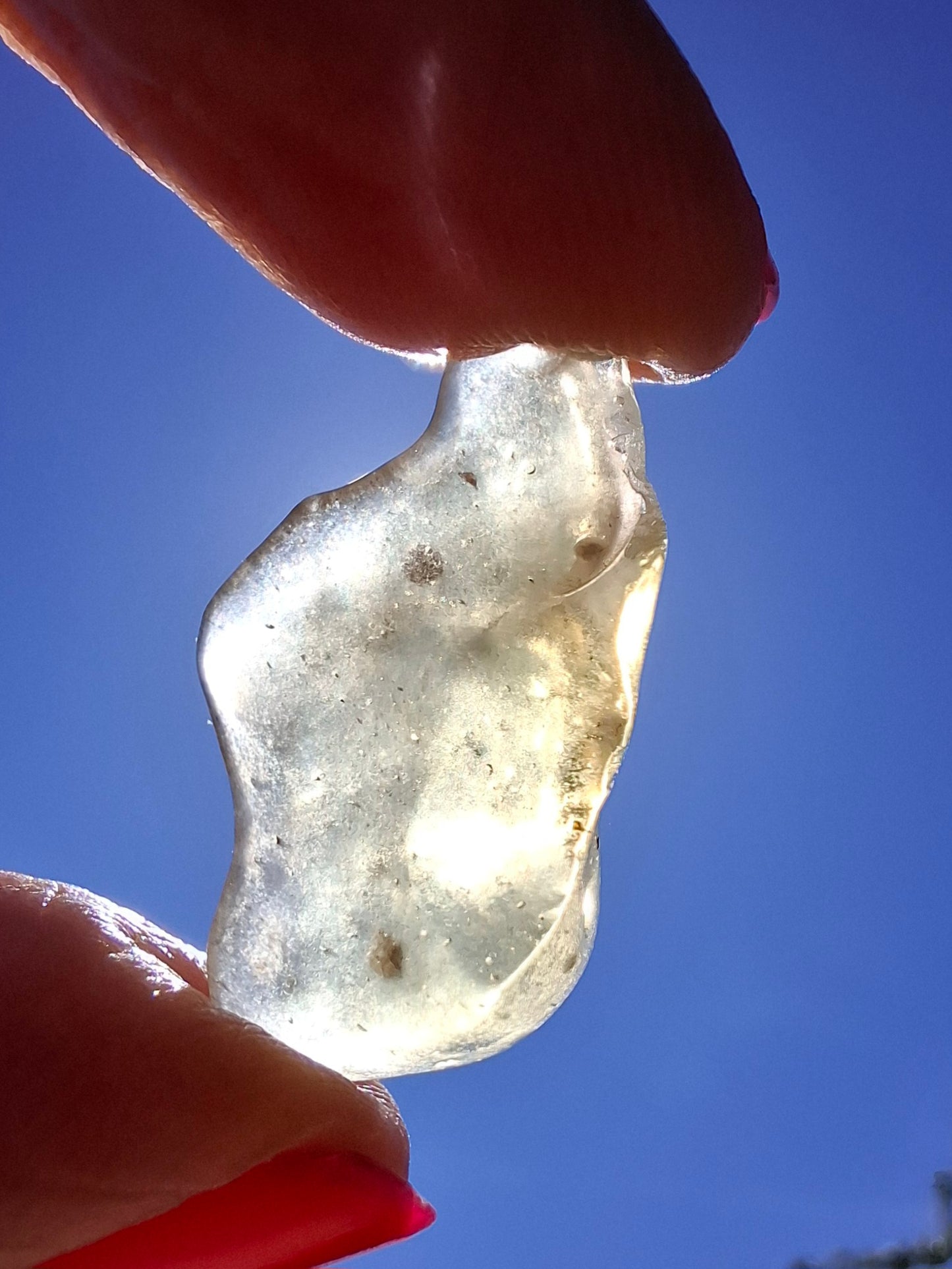Libyan Desert Glass Piece, 3.04g, Tektite (Ref: LE4)
