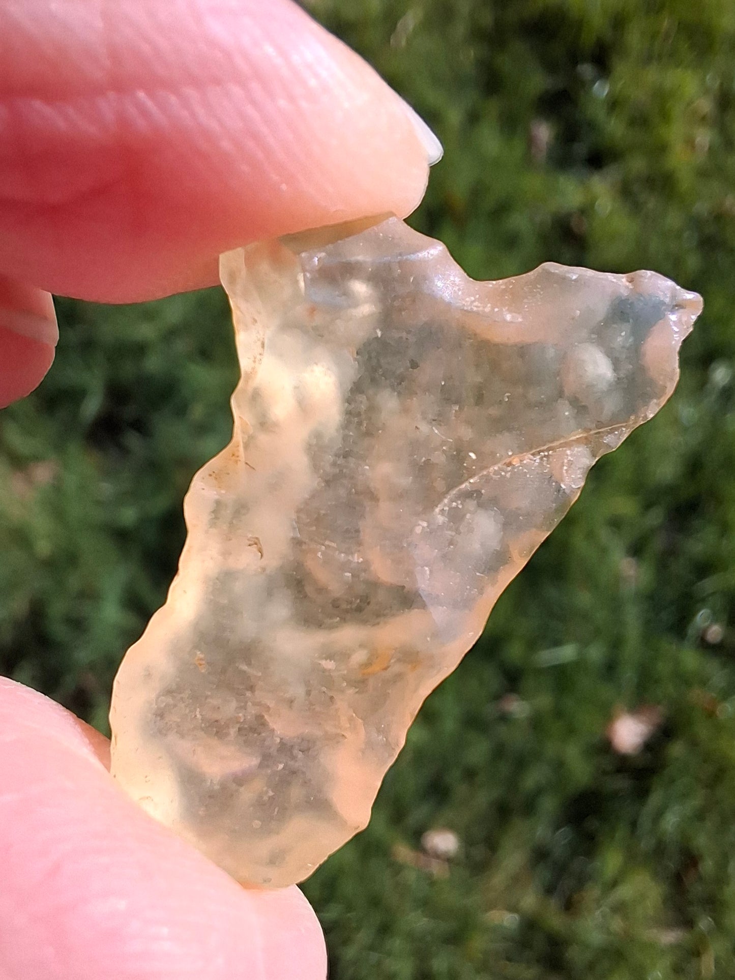Libyan Desert Glass small Piece, 2.30g, Tektite (Ref: L1355)