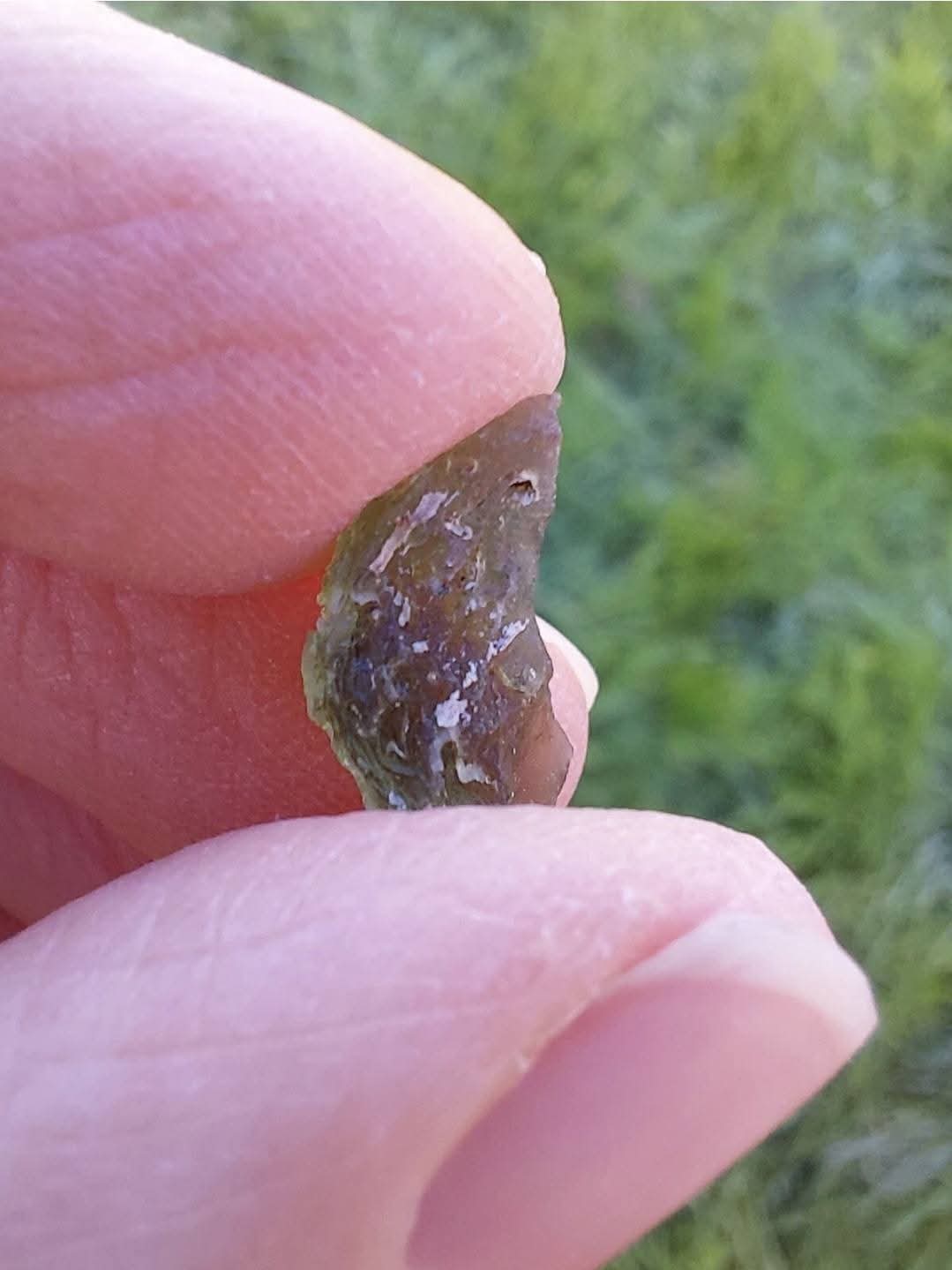 Moldavite Piece, 0.62g, Tektite (Ref: 955)