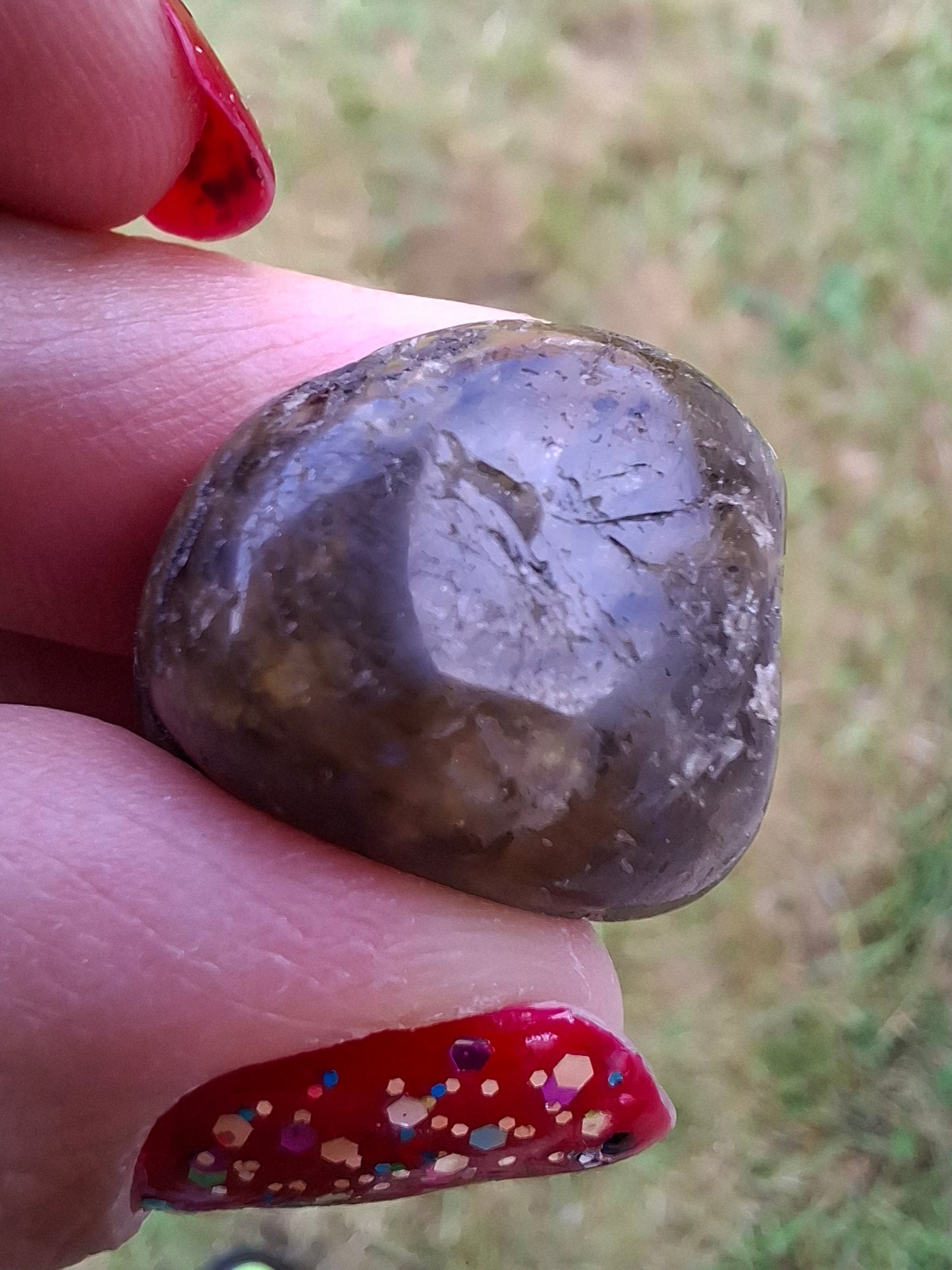 Labradorite, Tumble Stone, Crystal (Ref: T207)