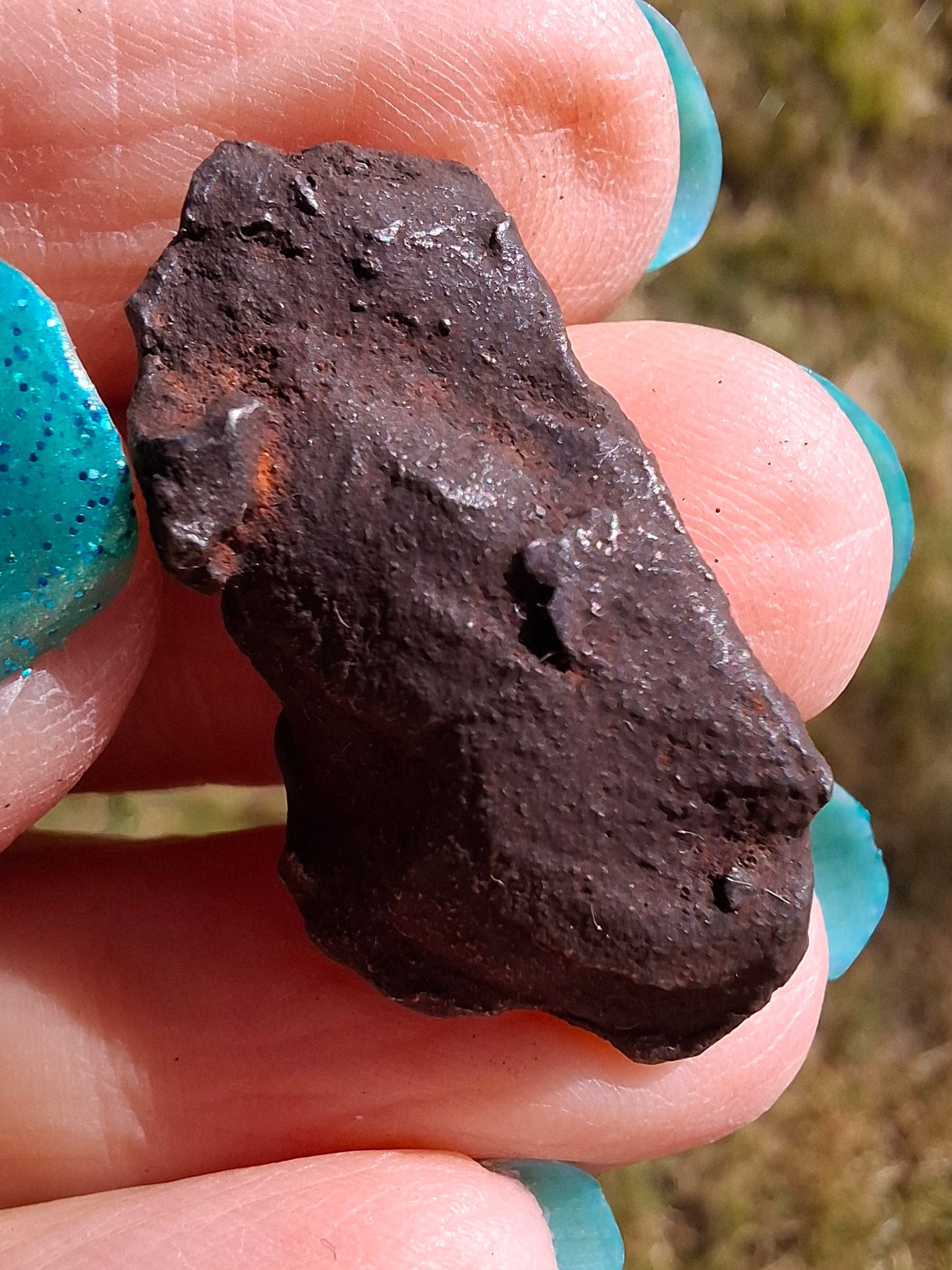 Gebel Kamil Iron Meteorite, 10.78g (Ref: K37)