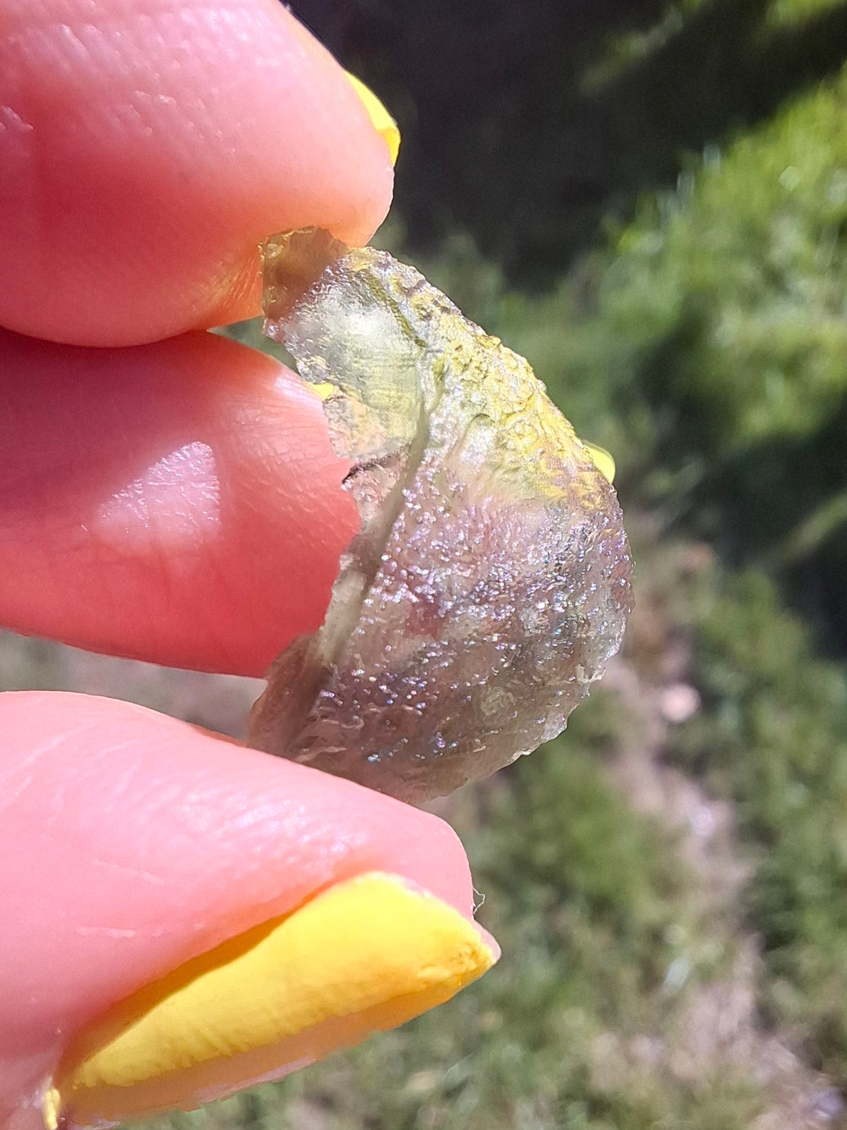 Moldavite Piece, 1.03g, Tektite (Ref: 1516)