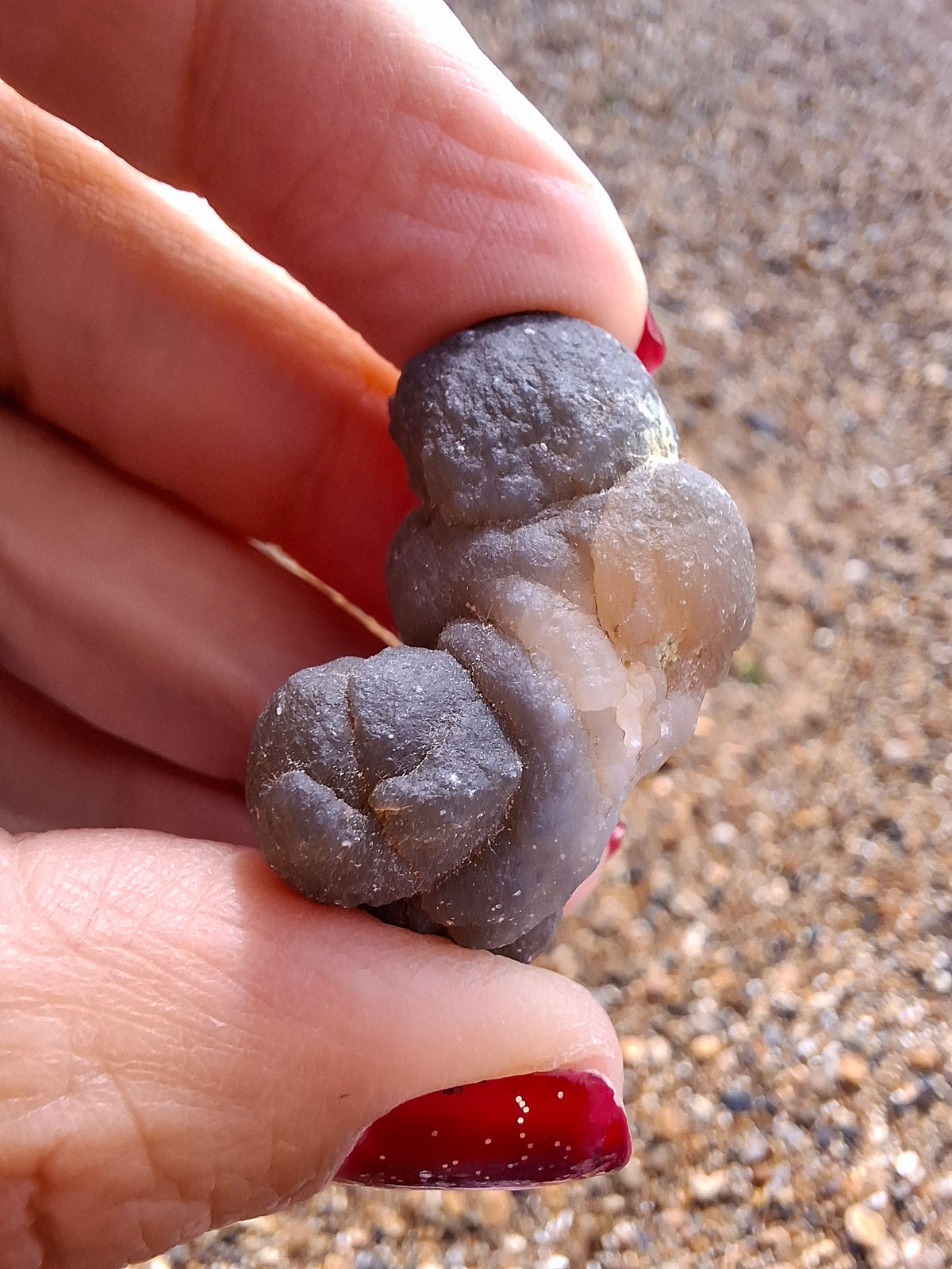 Nebula Chalcedony, 16.91g, Fossil (Ref: NC1)