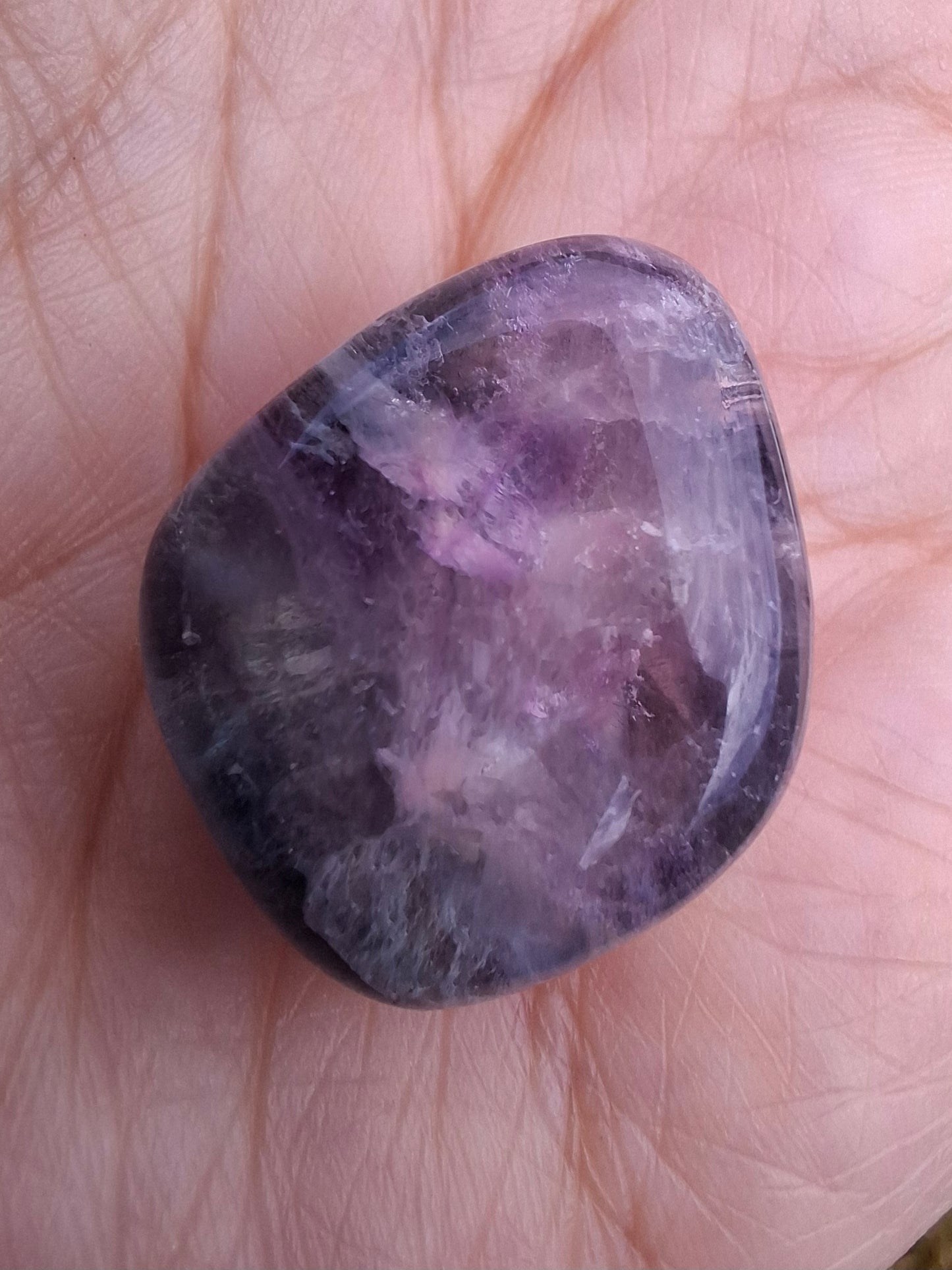Fluorite, Tumble Stone, Crystal (Ref: T53)