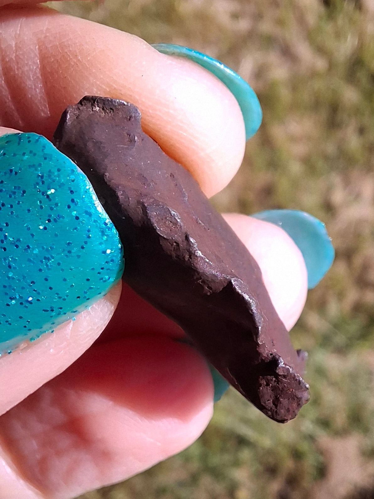 Gebel Kamil Iron Meteorite, 13.55g (Ref: K41)