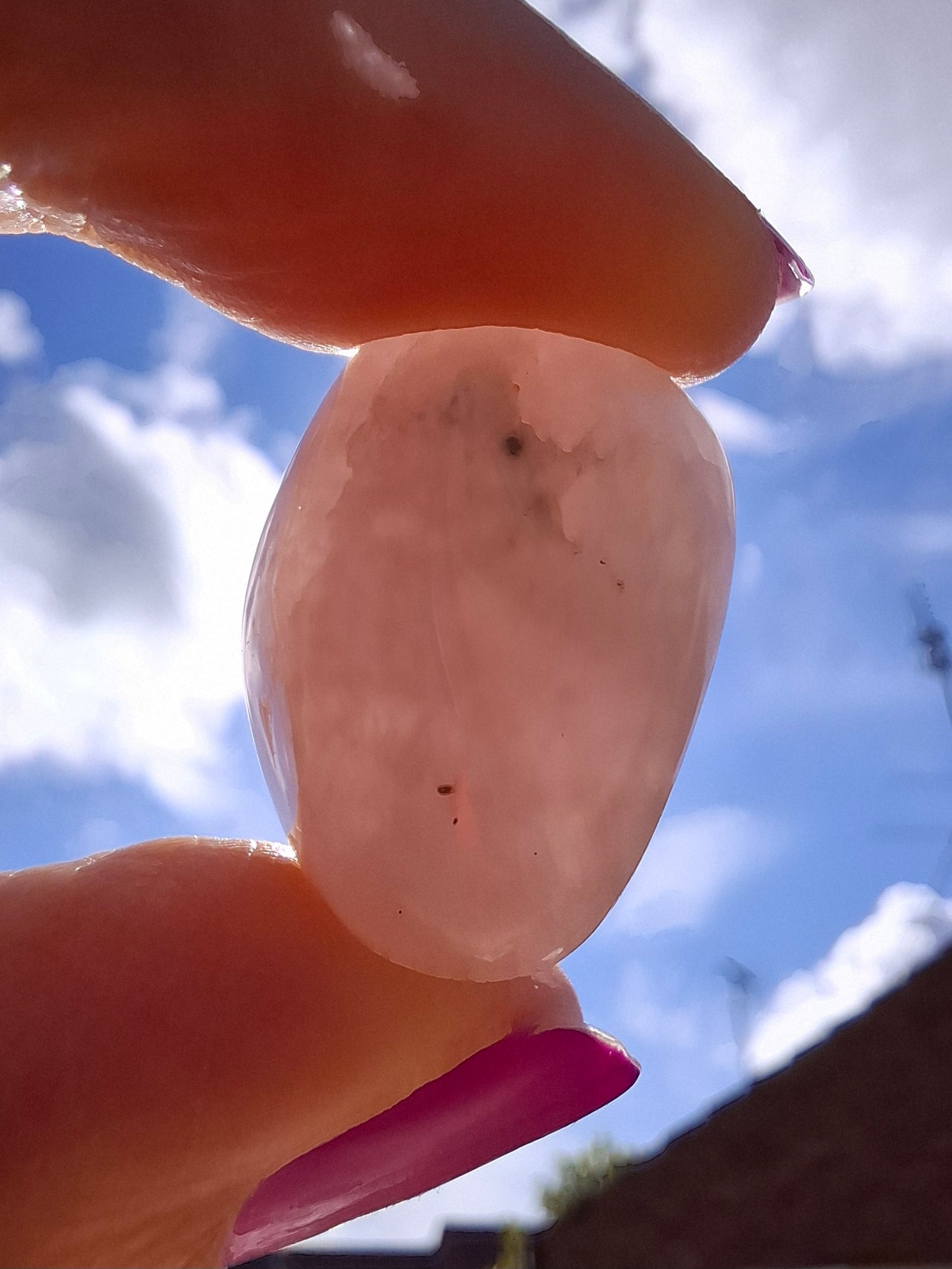 Rose Quartz, Tumble Stone, Crystal (Ref: T95)
