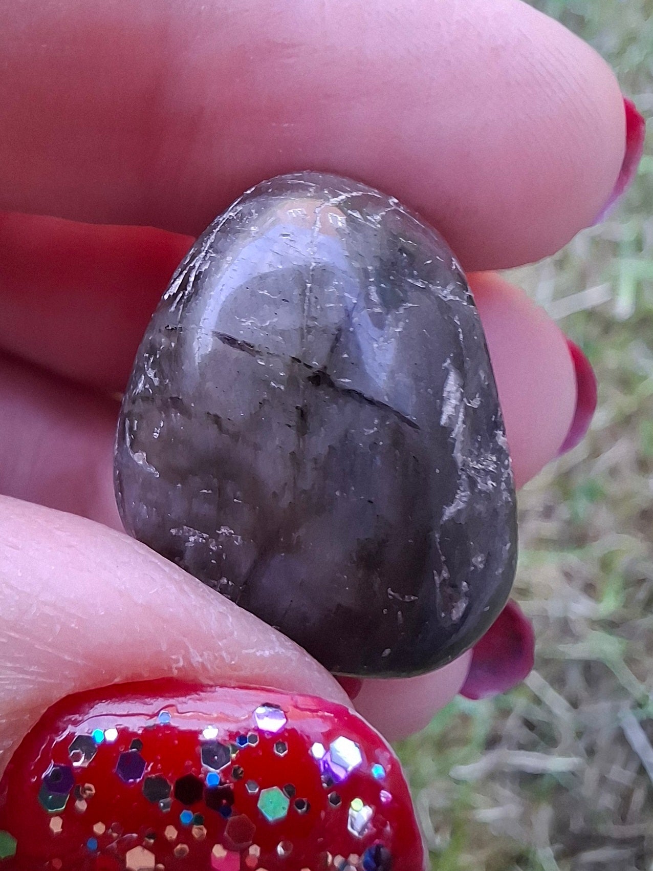 Labradorite, Tumble Stone, Crystal (Ref: T209)