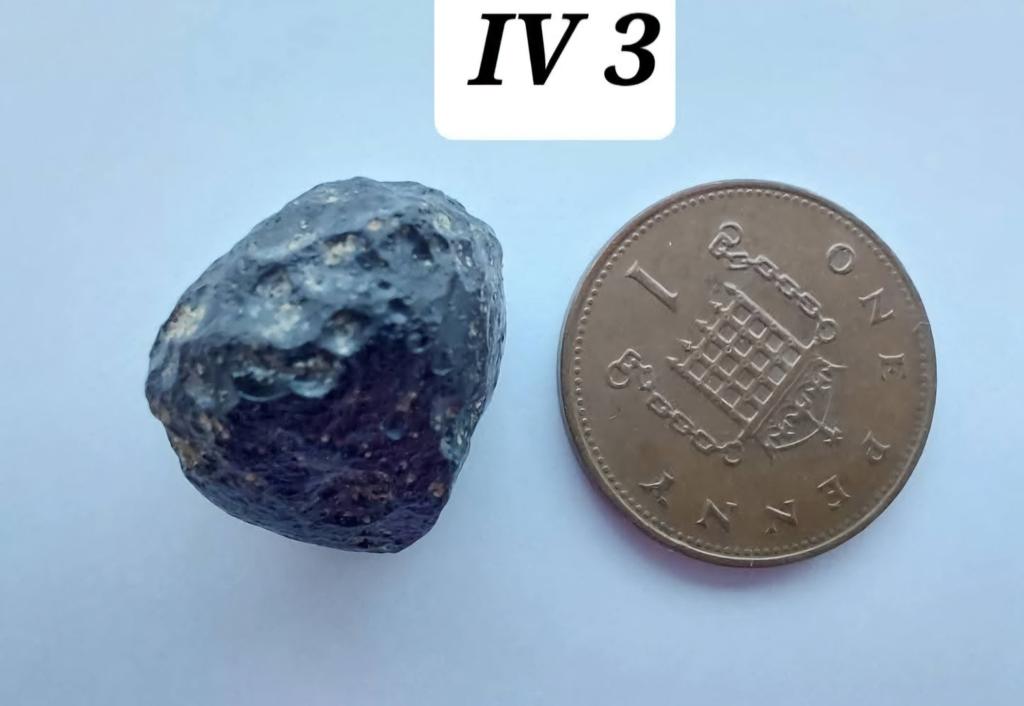 Ivory Coast (Ivorite), RAREST TEKTITE IN THE WORLD, 4.01g, Tektite (Ref: IV3)