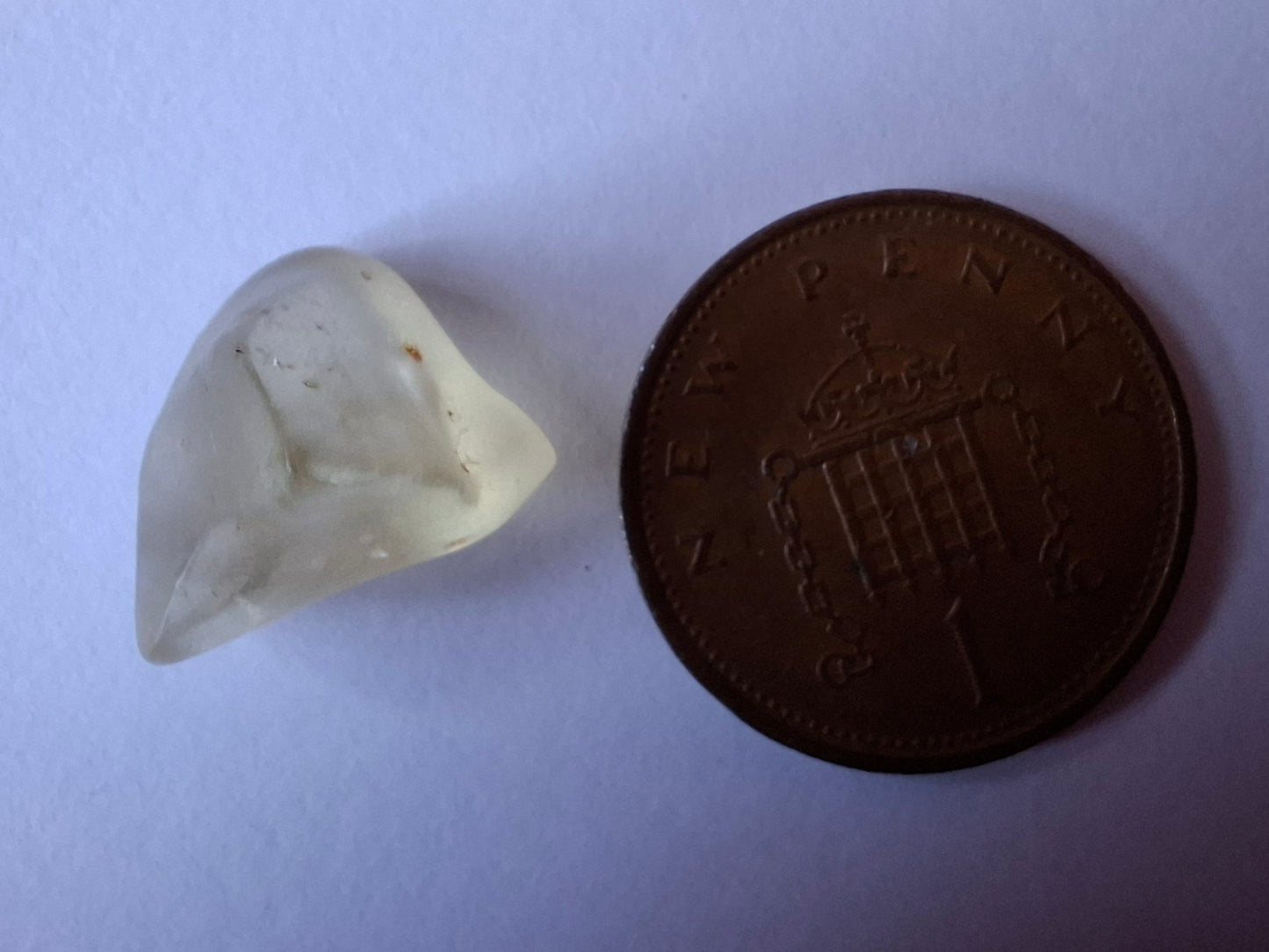 Libyan Desert Glass small Piece, 1.53g, Tektite (Ref: L1346)