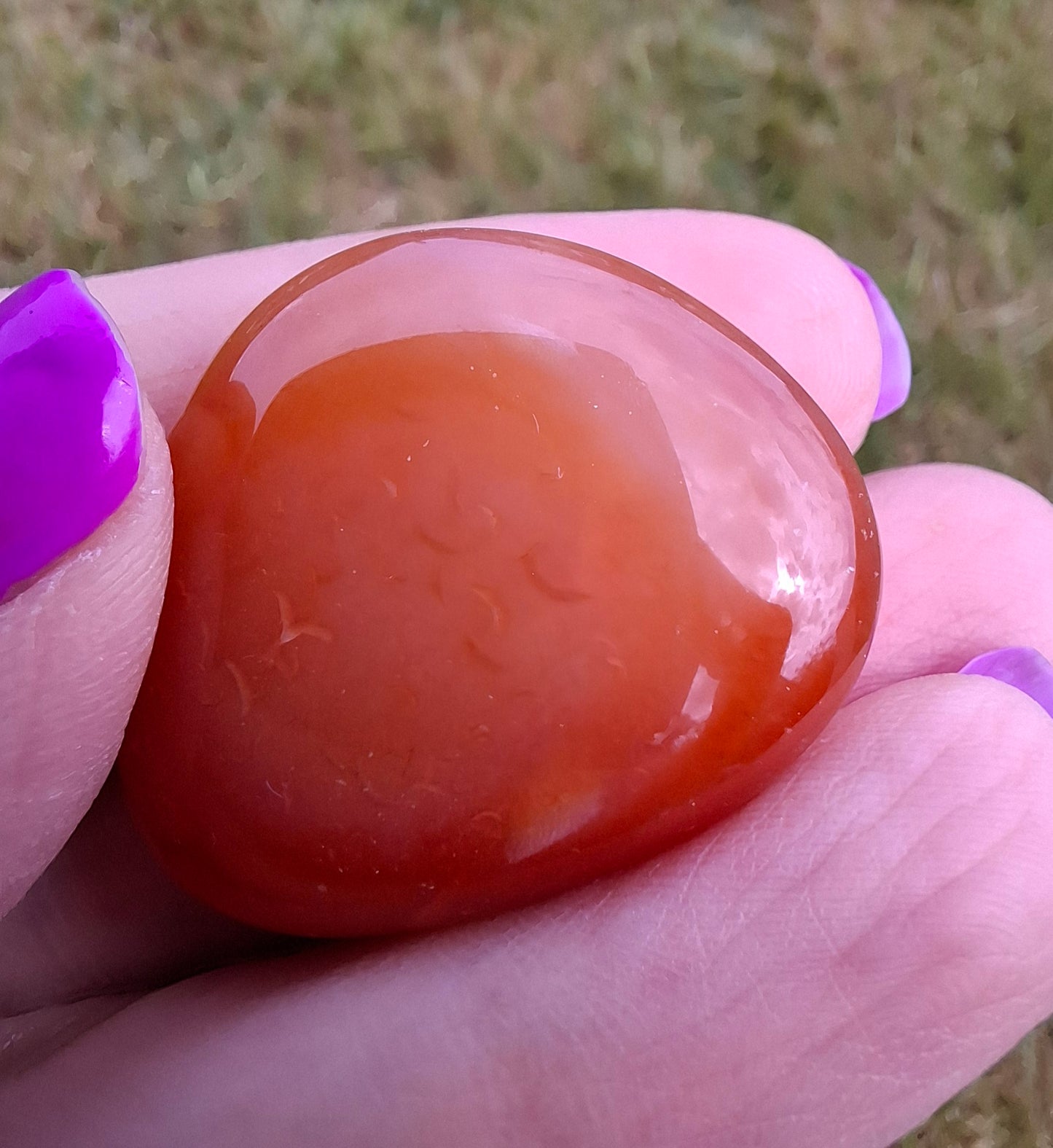 Carnelian, Tumble Stone, Crystal (Ref: T62)
