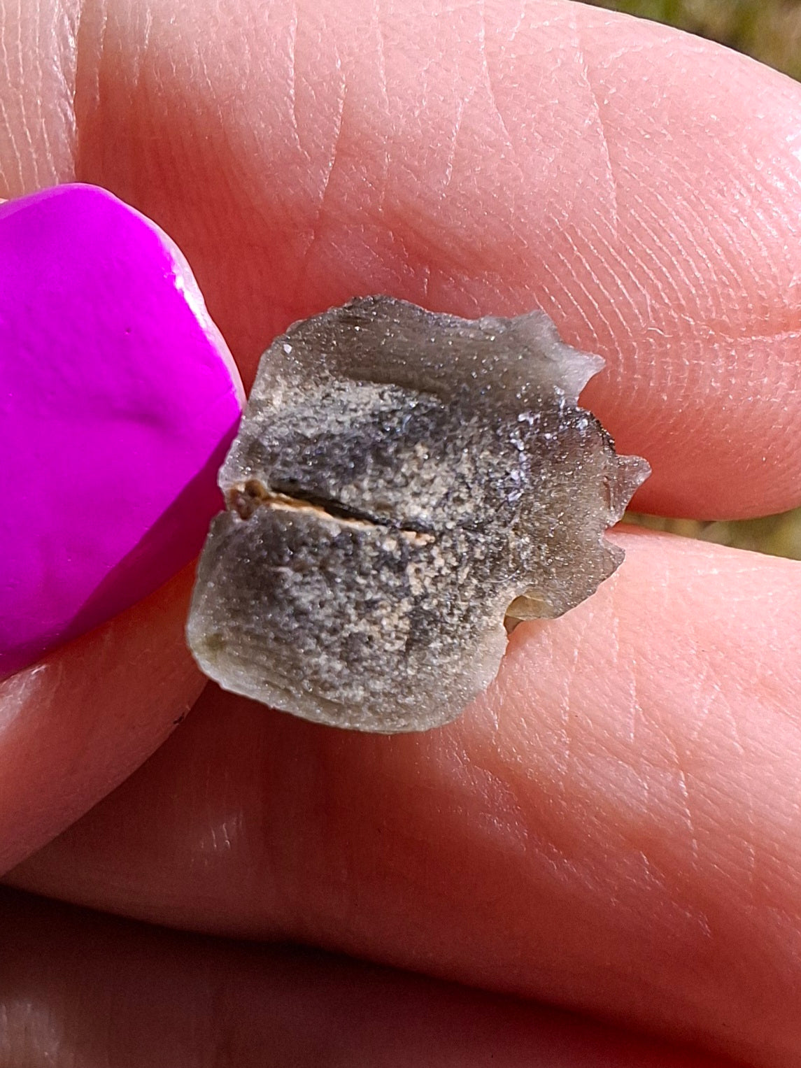 Moldavite Piece, 0.85g, Tektite (Ref: 1462)