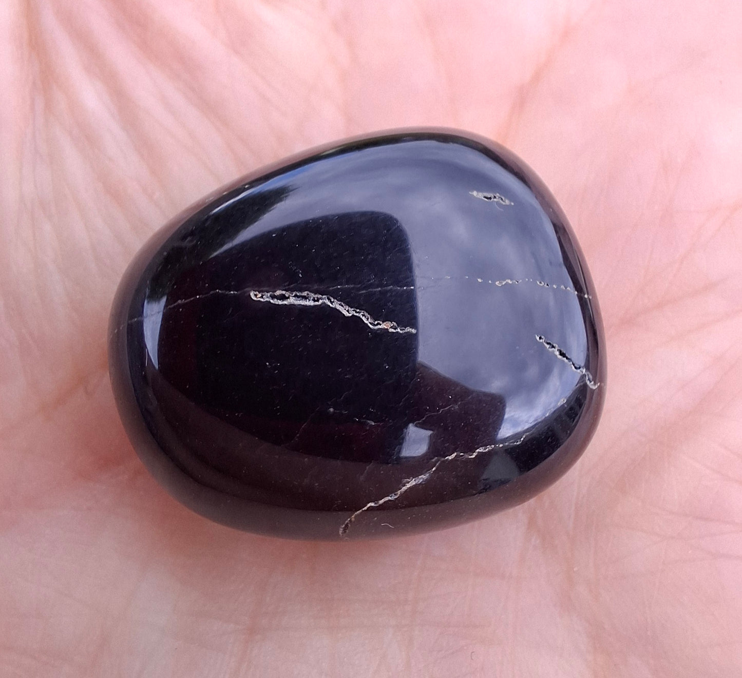 Blue Tigers Eye, Tumble Stone, Crystal (Ref: T22)