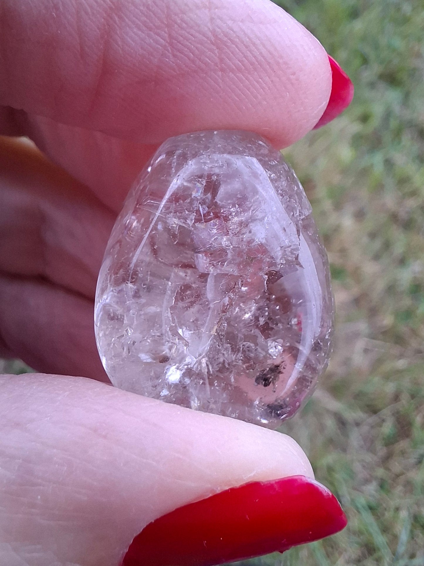 Smoky Quartz, Tumble Stone, Crystal (Ref: T109)