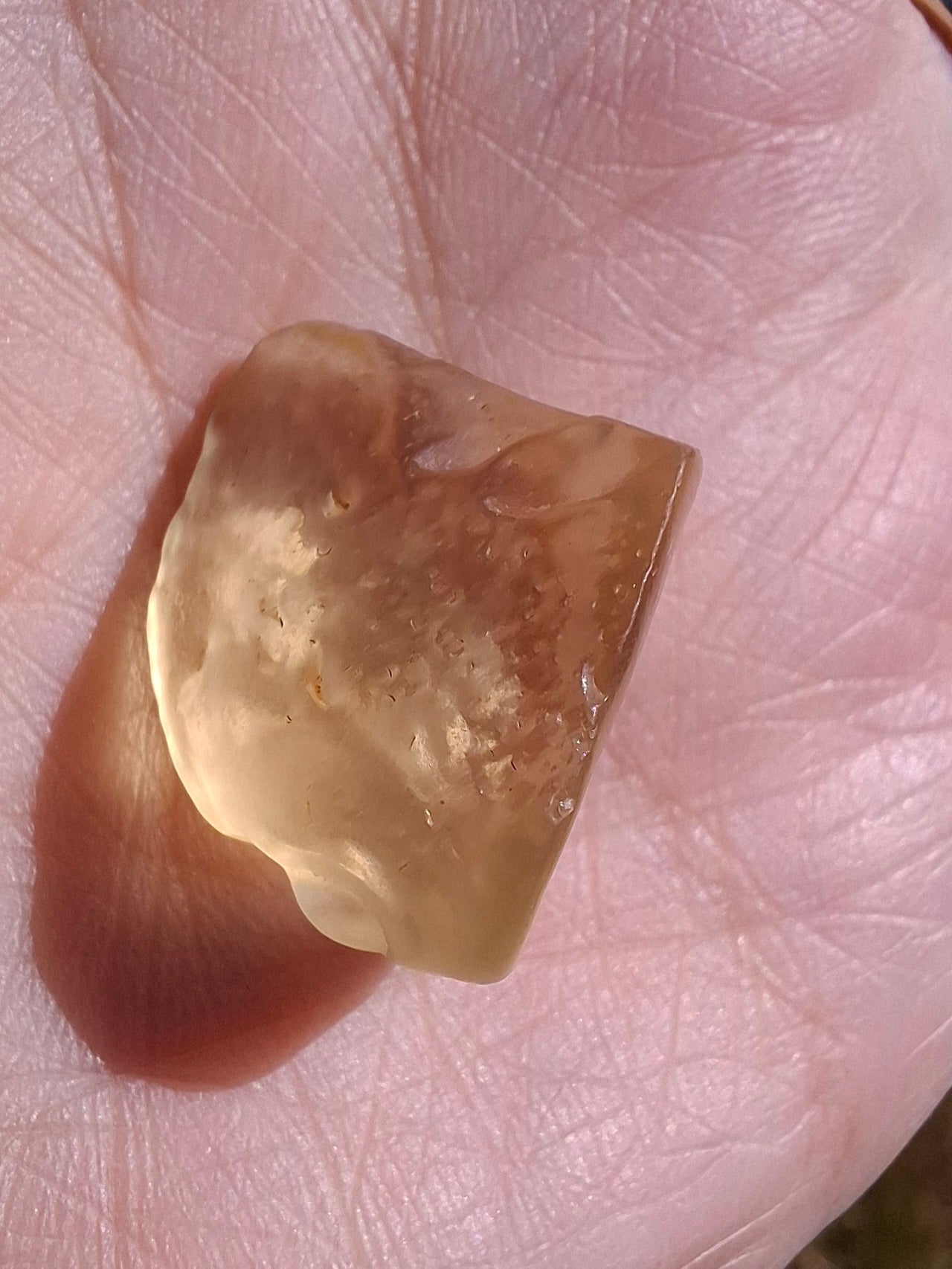 Libyan Desert Glass Piece, 4.53g, Tektite