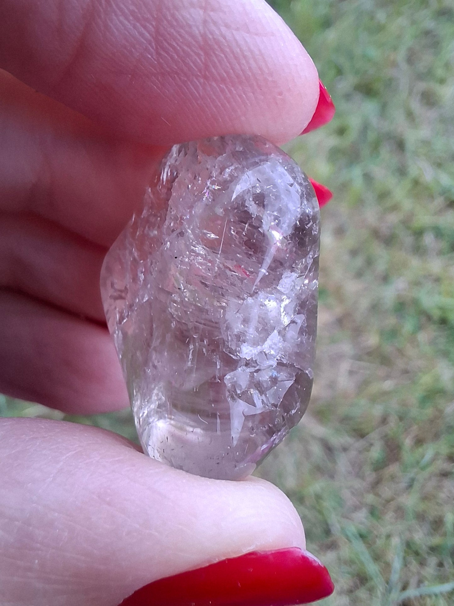Smoky Quartz, Tumble Stone, Crystal (Ref: T108)