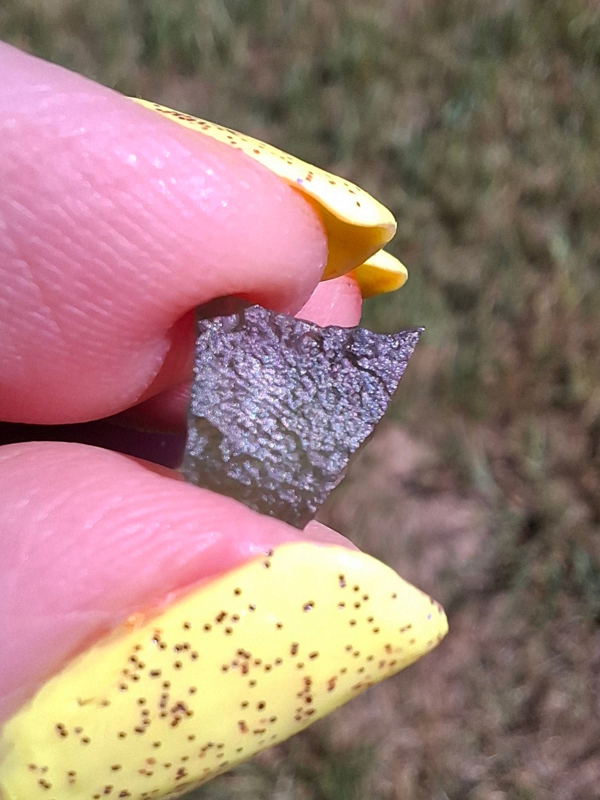Moldavite small Piece, 0.37g, Tektite (Ref: 1478)
