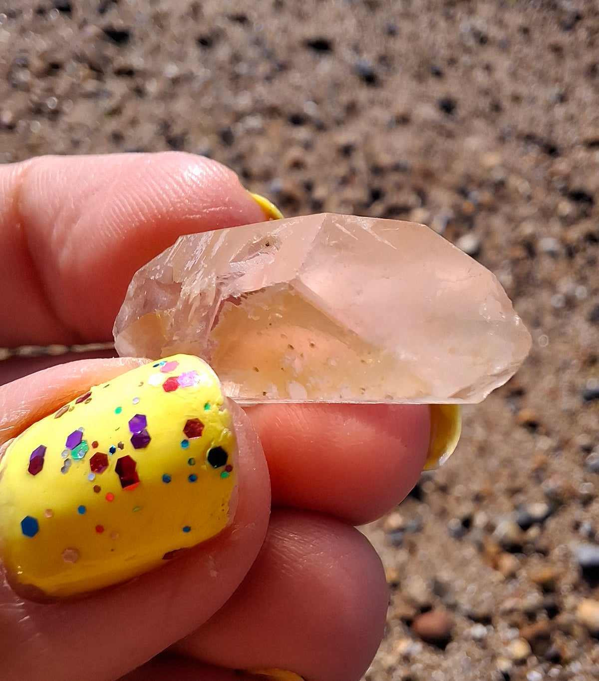 Natural Citrine, 4.44g, Crystal (Ref: TC5)