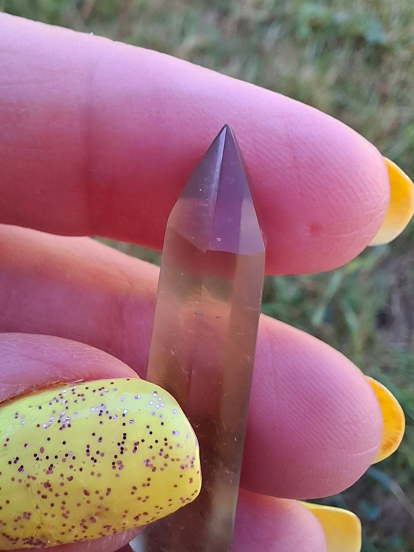 Libyan Desert Glass DT Carving, 4.71g, Tektite (Ref: LDT9)