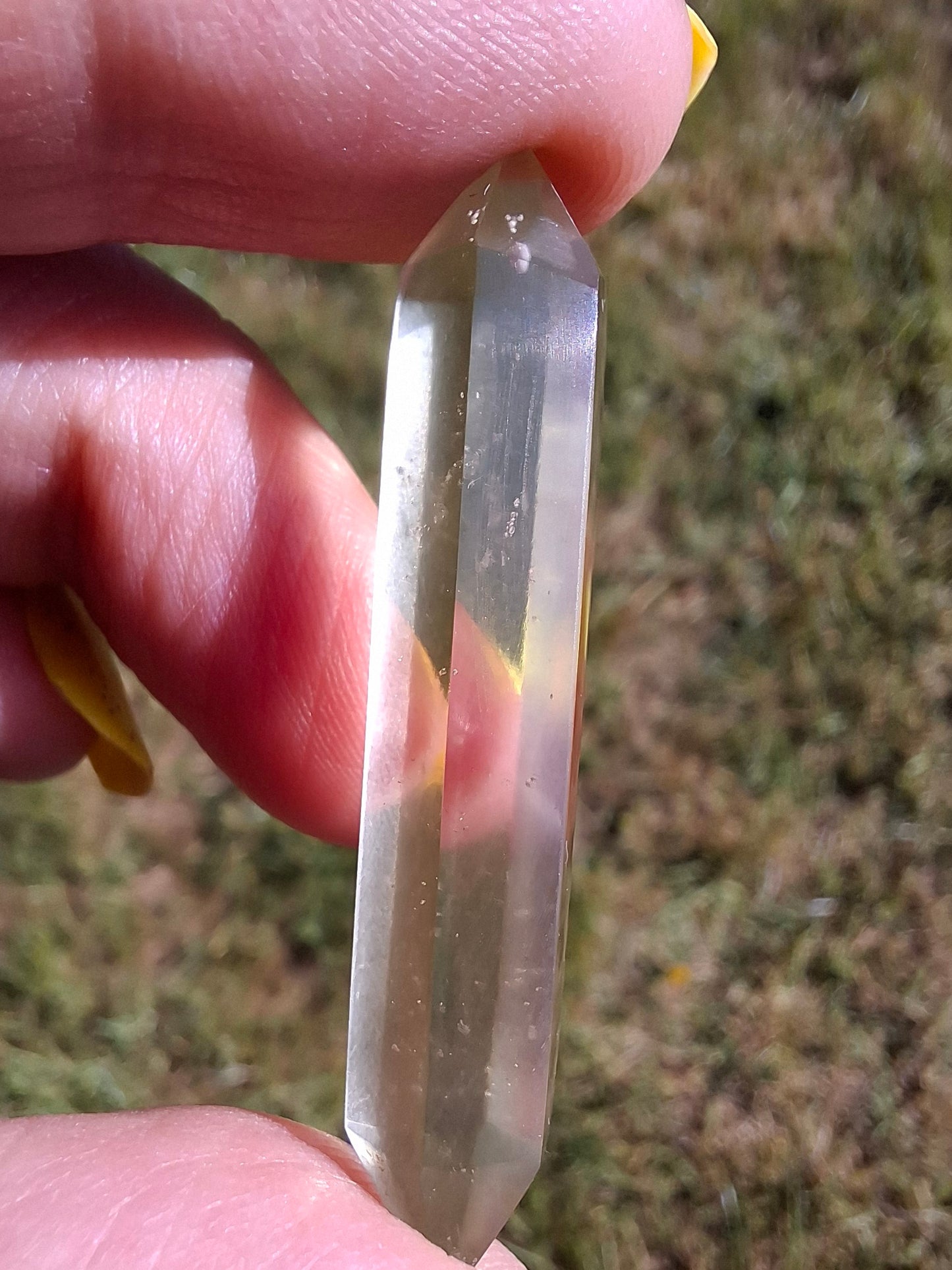 Libyan Desert Glass DT Carving, 4.68g, Tektite (Ref: LDT7)
