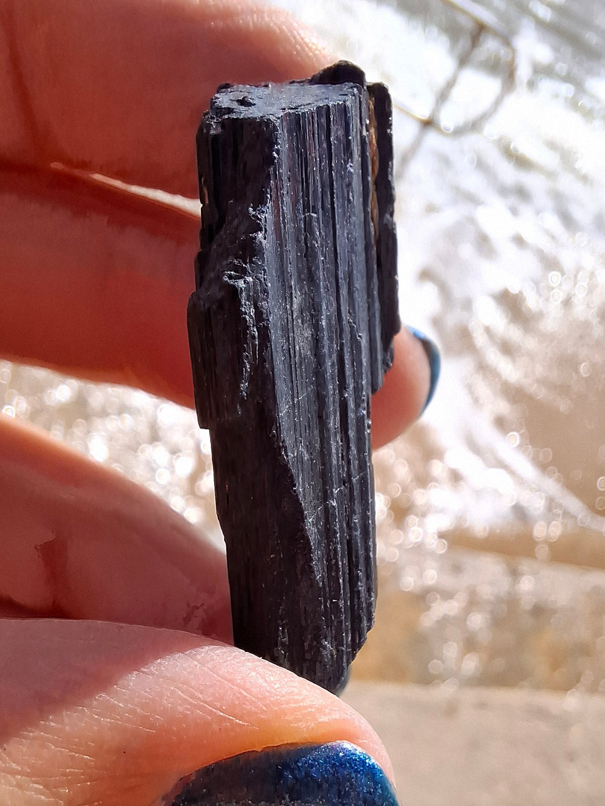 Black Tourmaline RAW, 13.00g, Crystal (Ref: RBT9)