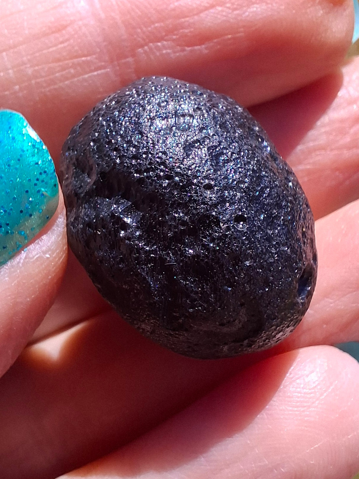 Philippinite (Rizalite), 11.42g, Tektite