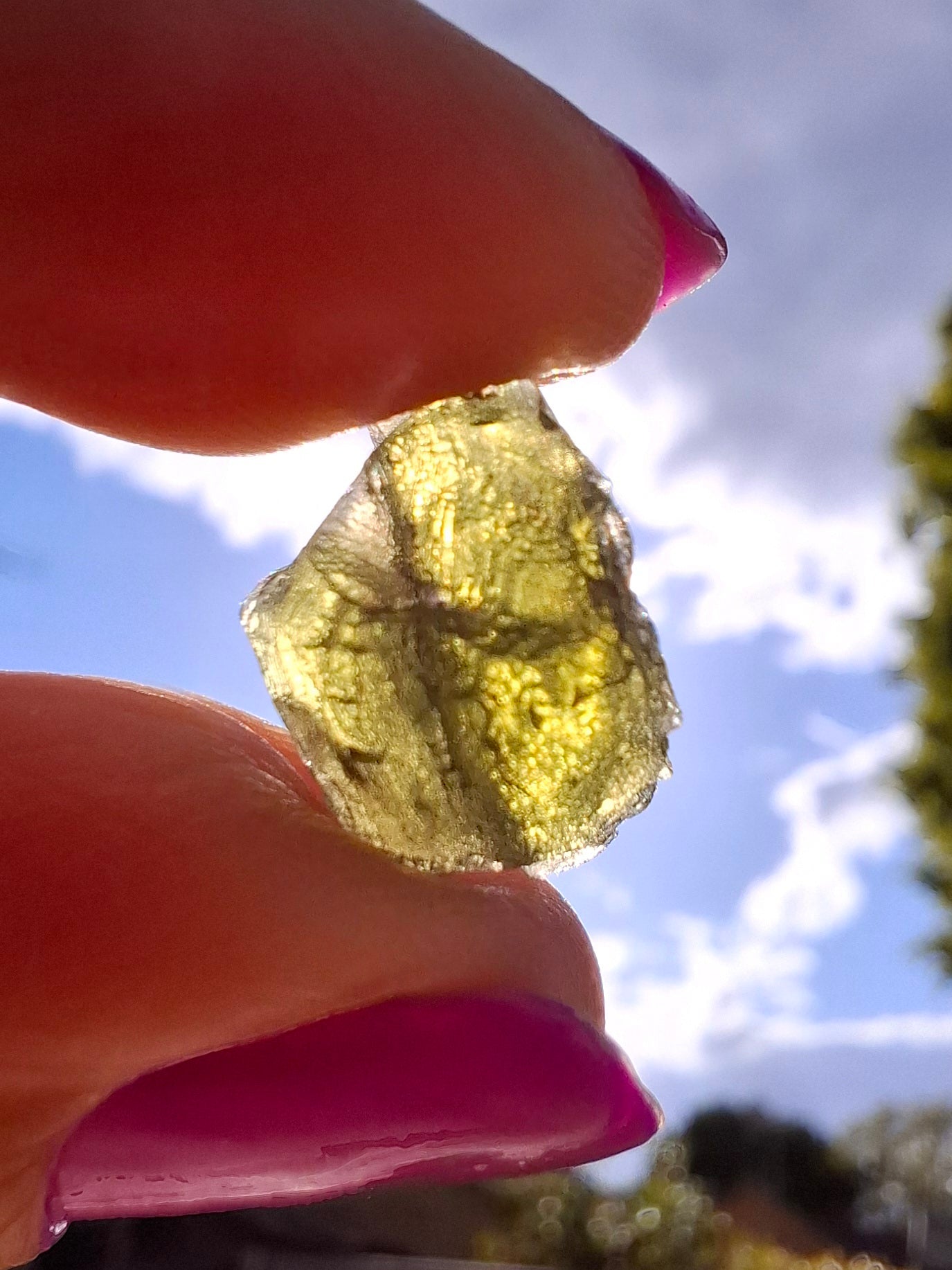 Moldavite Piece, 1.20g, Tektite (Ref: 1440)