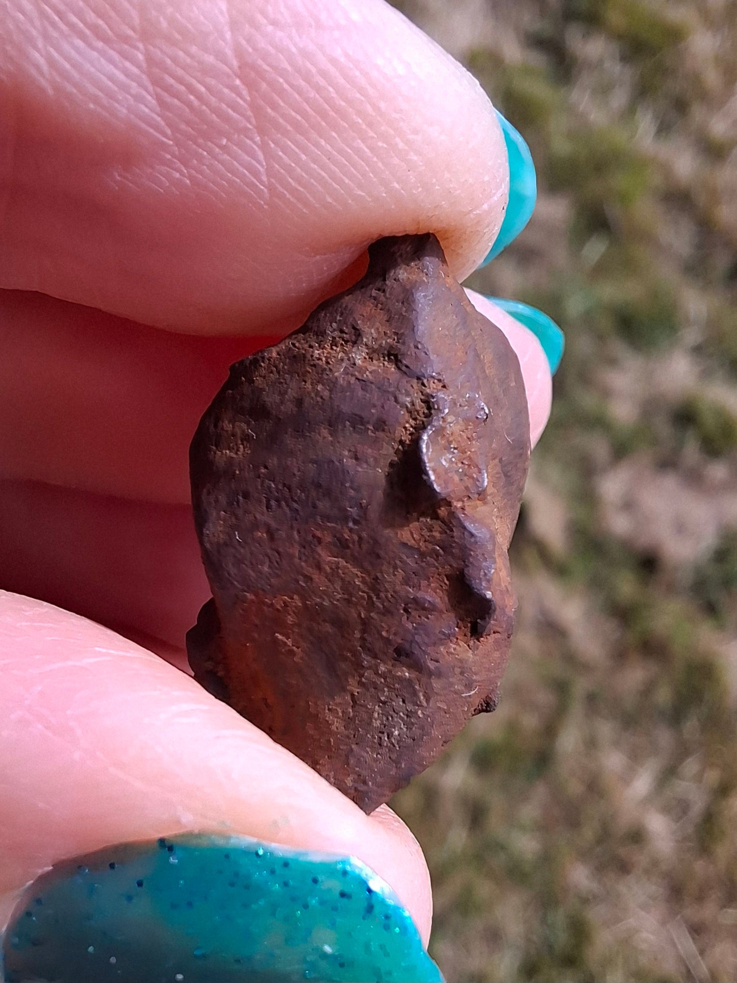 Gebel Kamil Iron Meteorite, 8.29g (Ref: K34)
