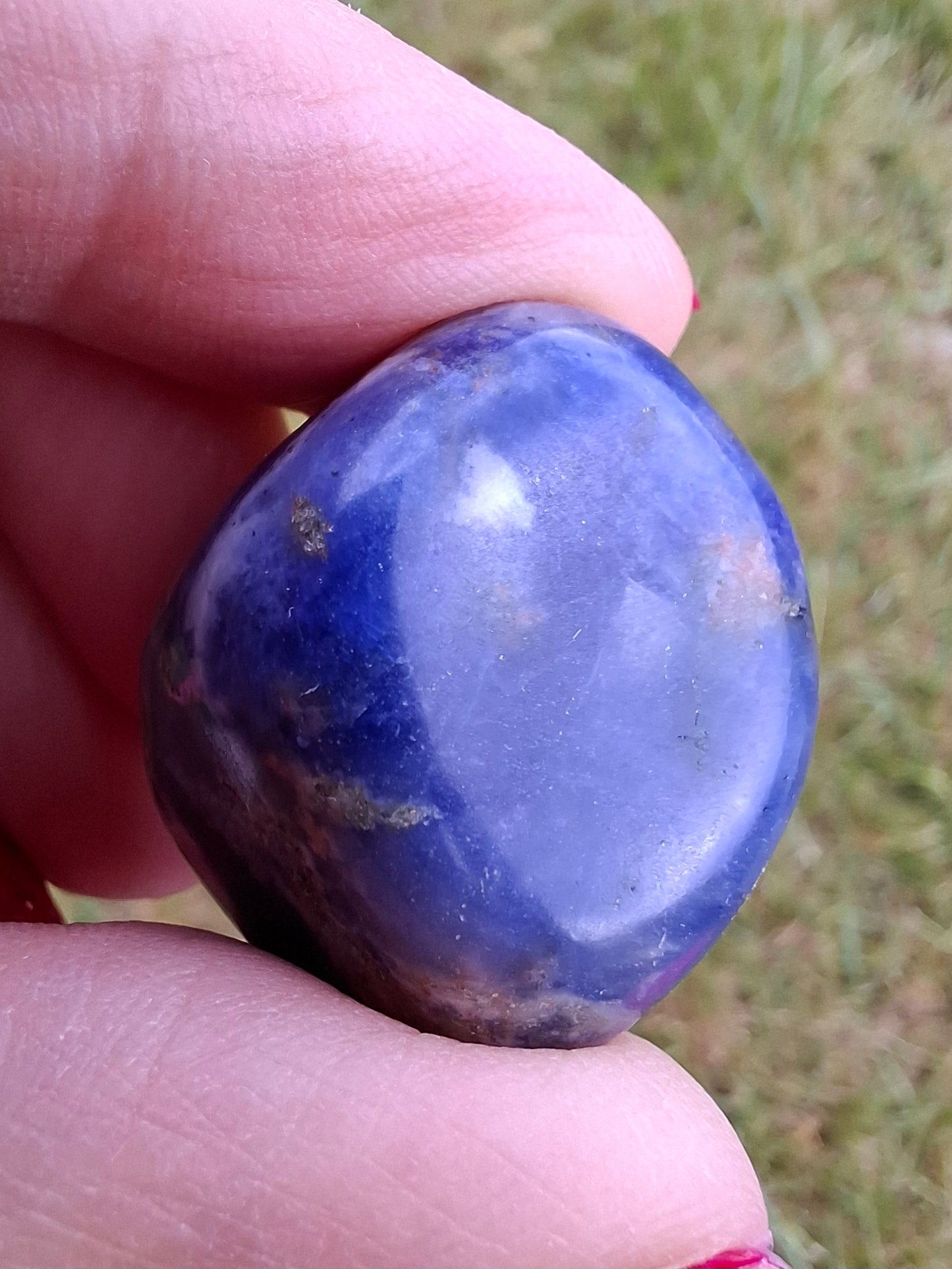 Sodalite, Tumble Stone, Crystal (Ref: T154)
