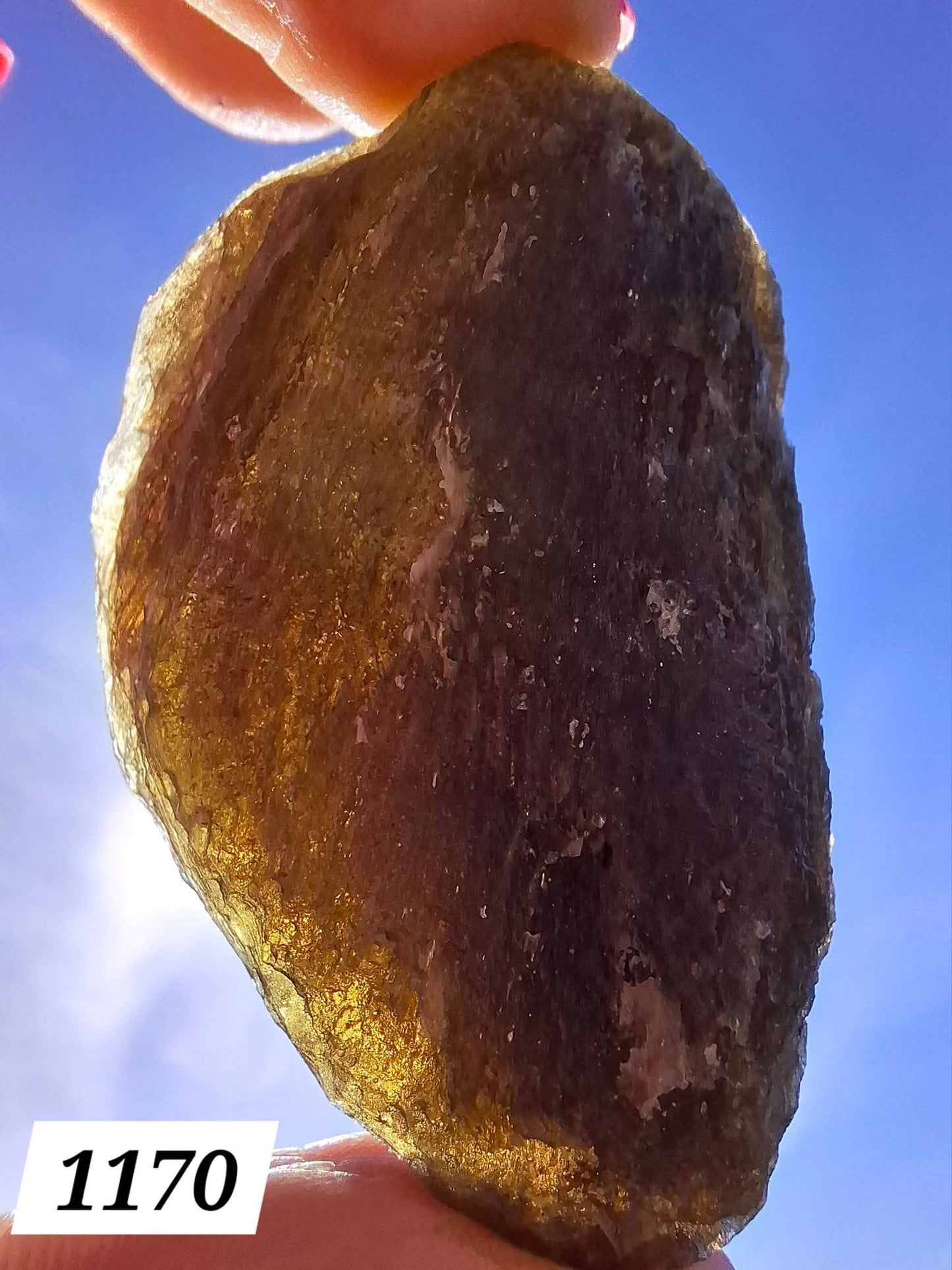 Moldavite Piece, NESMEN HURKA,  26.87g, Tektite (Ref: 1170)