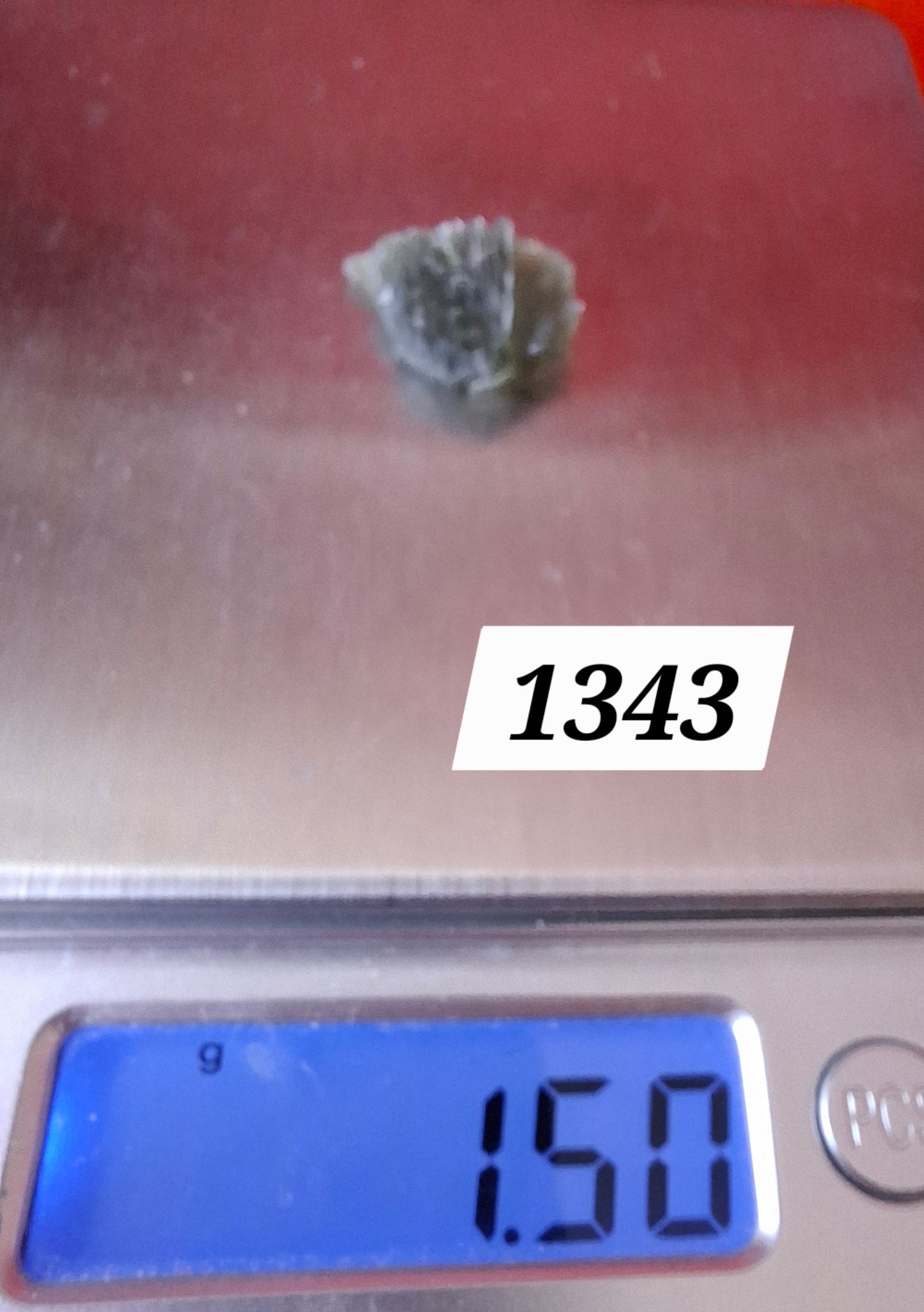 Moldavite Piece, 1.50g, Tektite (Ref: 1343)