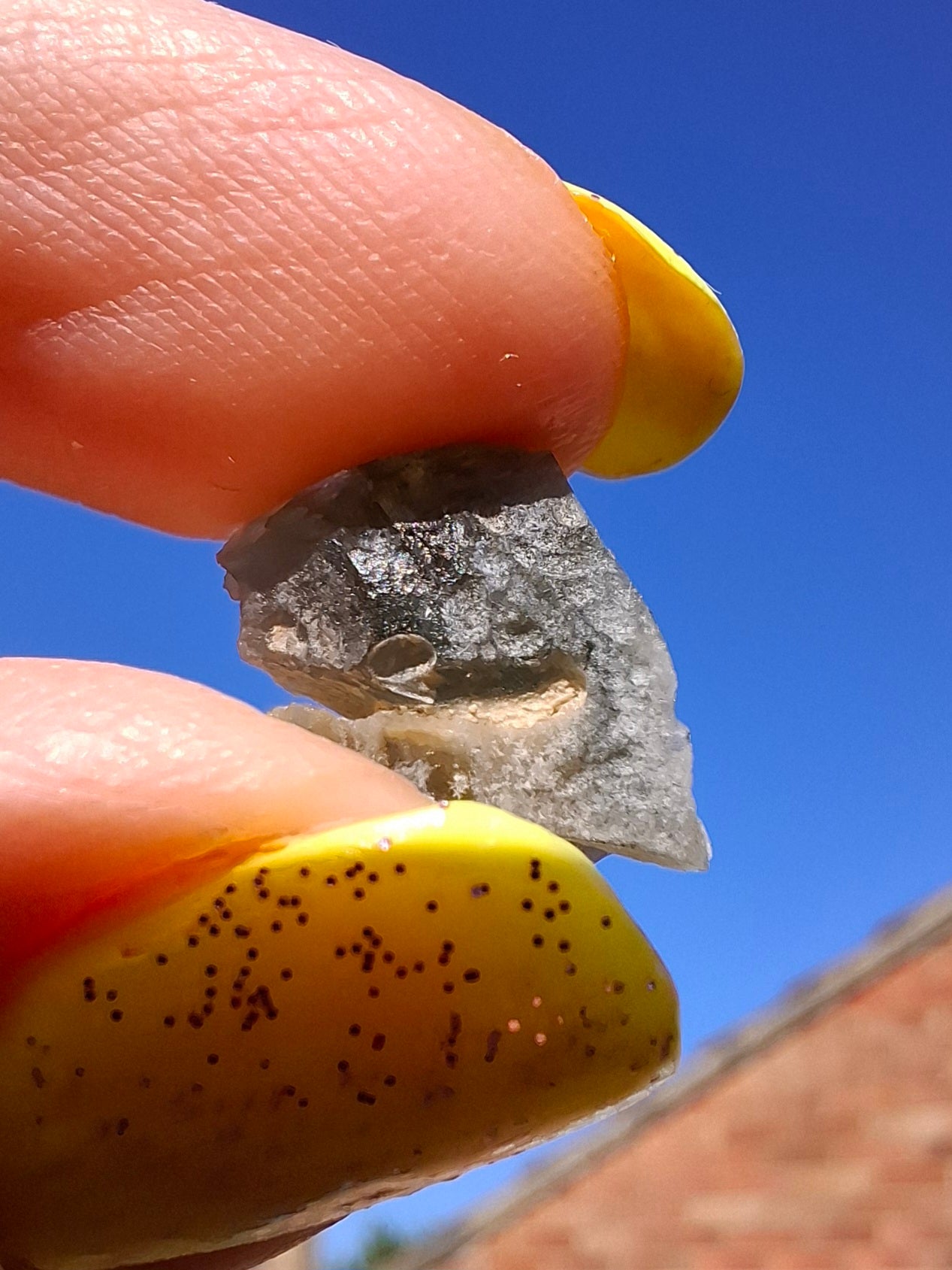 Moldavite Piece, 0.68g, Tektite (Ref: 1481)