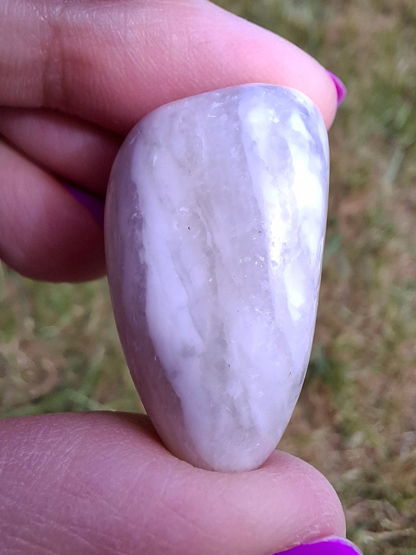 Howlite, Tumble Stone, Crystal (Ref: T43)