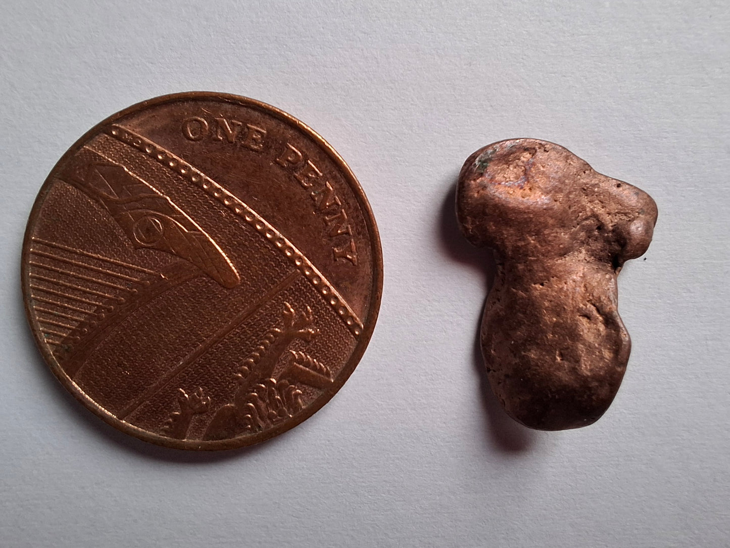Native Copper Nugget, 1.34g, (Ref: COP1)