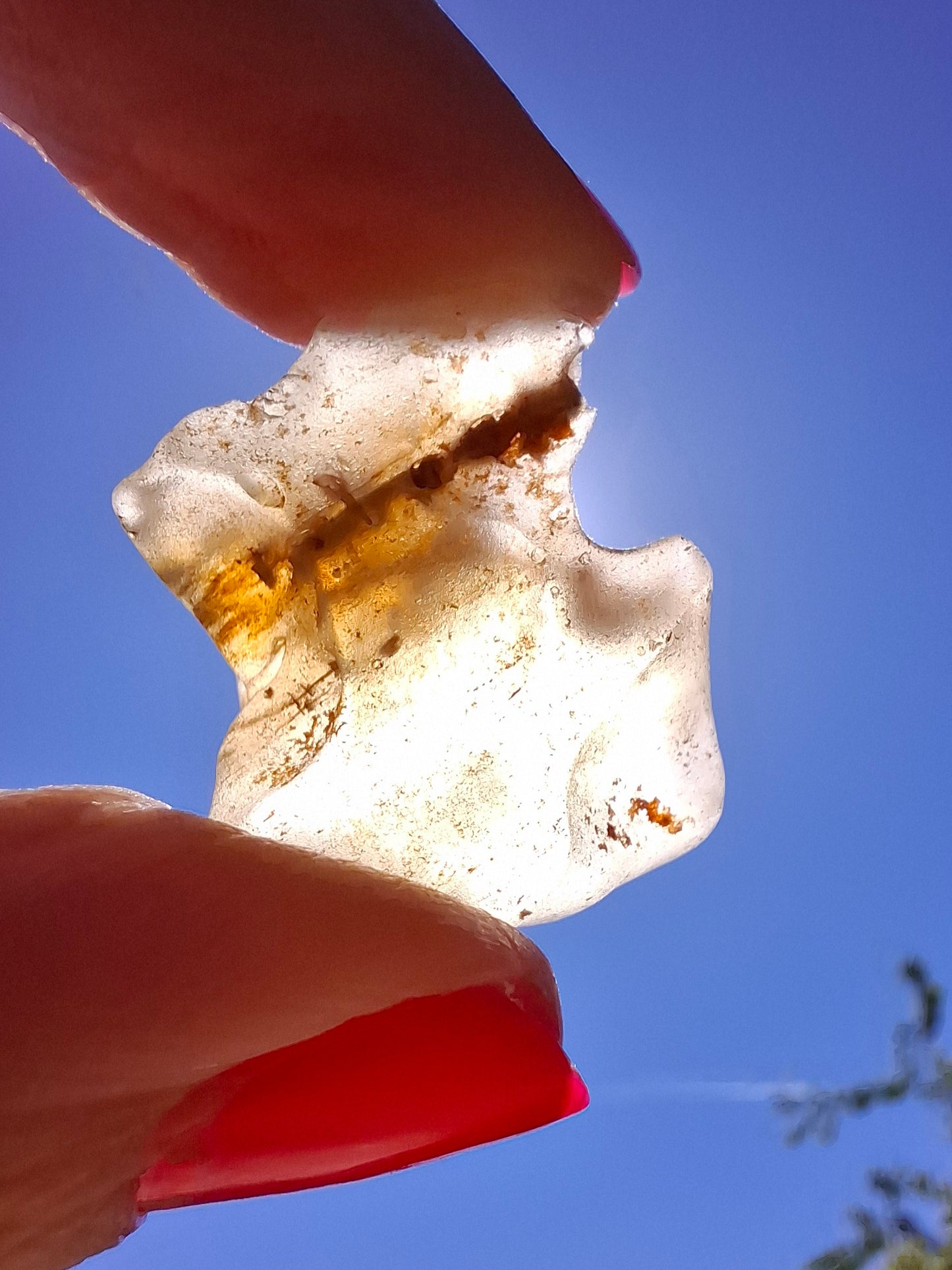 Libyan Desert Glass Piece, 6.97g, Tektite