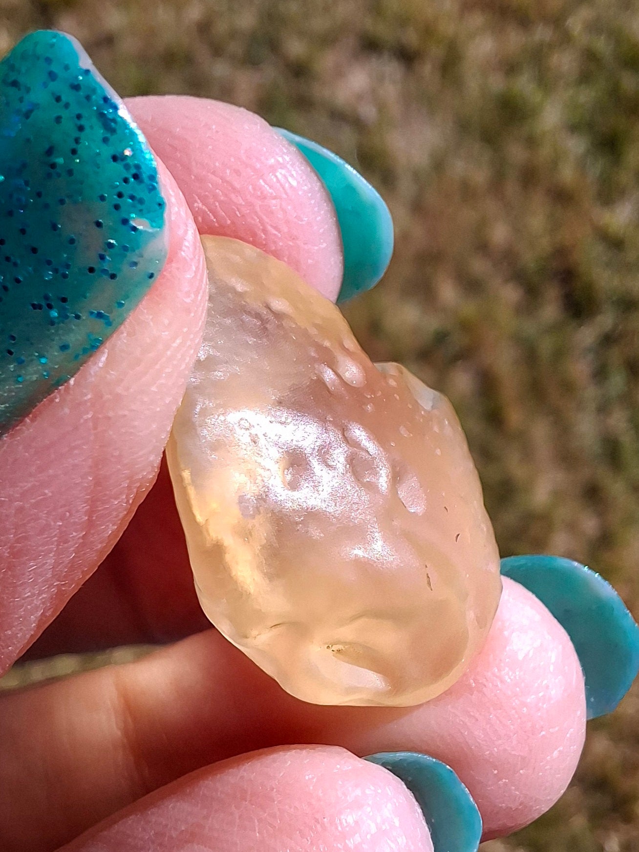Libyan Desert Glass Piece, 4.53g, Tektite