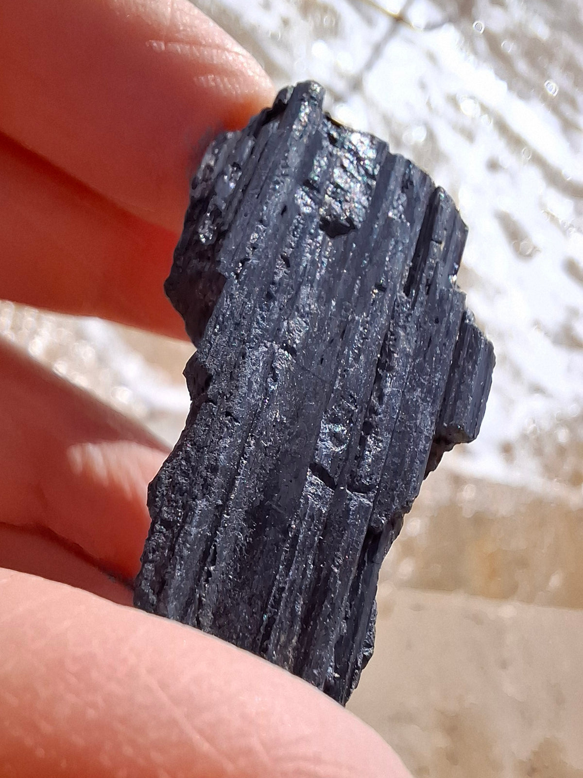 Black Tourmaline RAW, 13.00g, Crystal (Ref: RBT9)