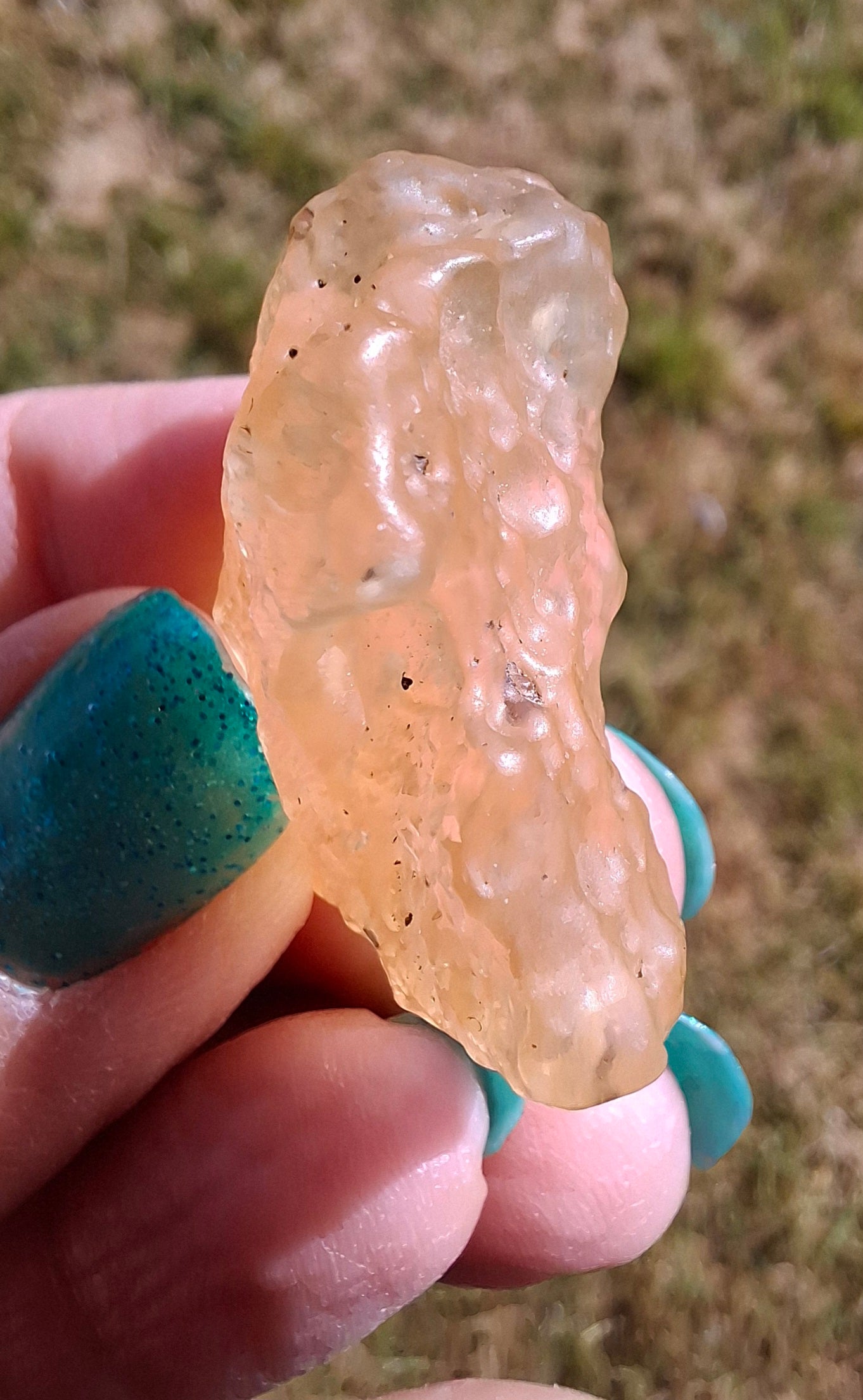 Libyan Desert Glass Piece, 10.00g, Tektite