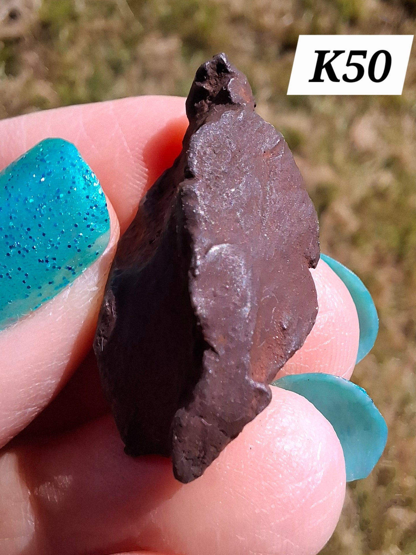 Gebel Kamil Iron Meteorite, 15.92g (Ref: K50)