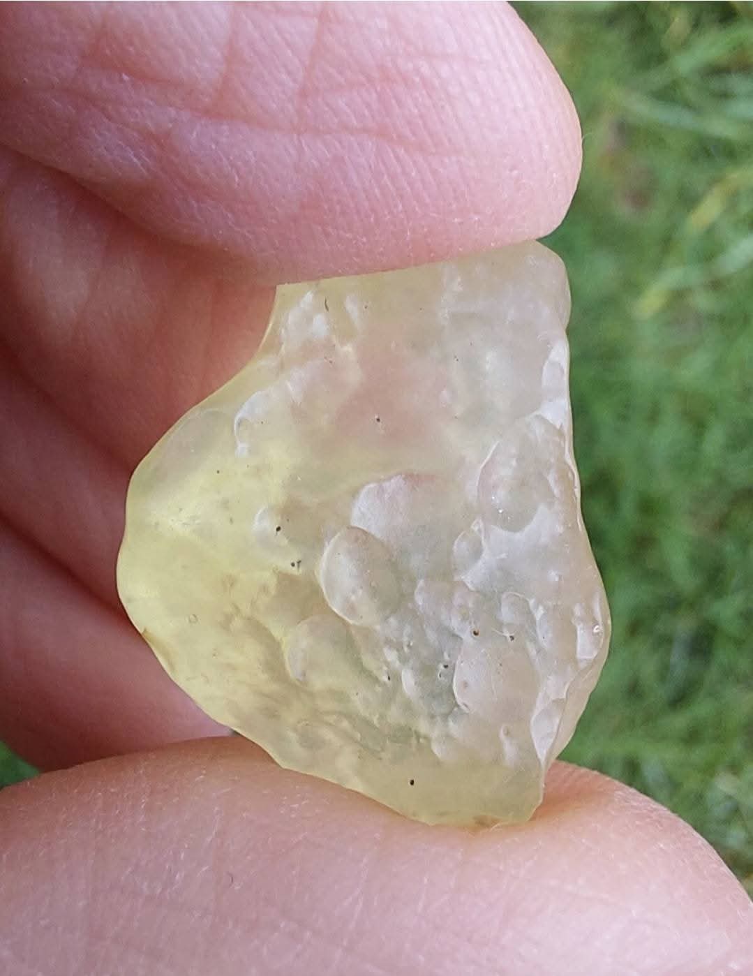 Libyan Desert Glass Piece, 5.58g, Tektite