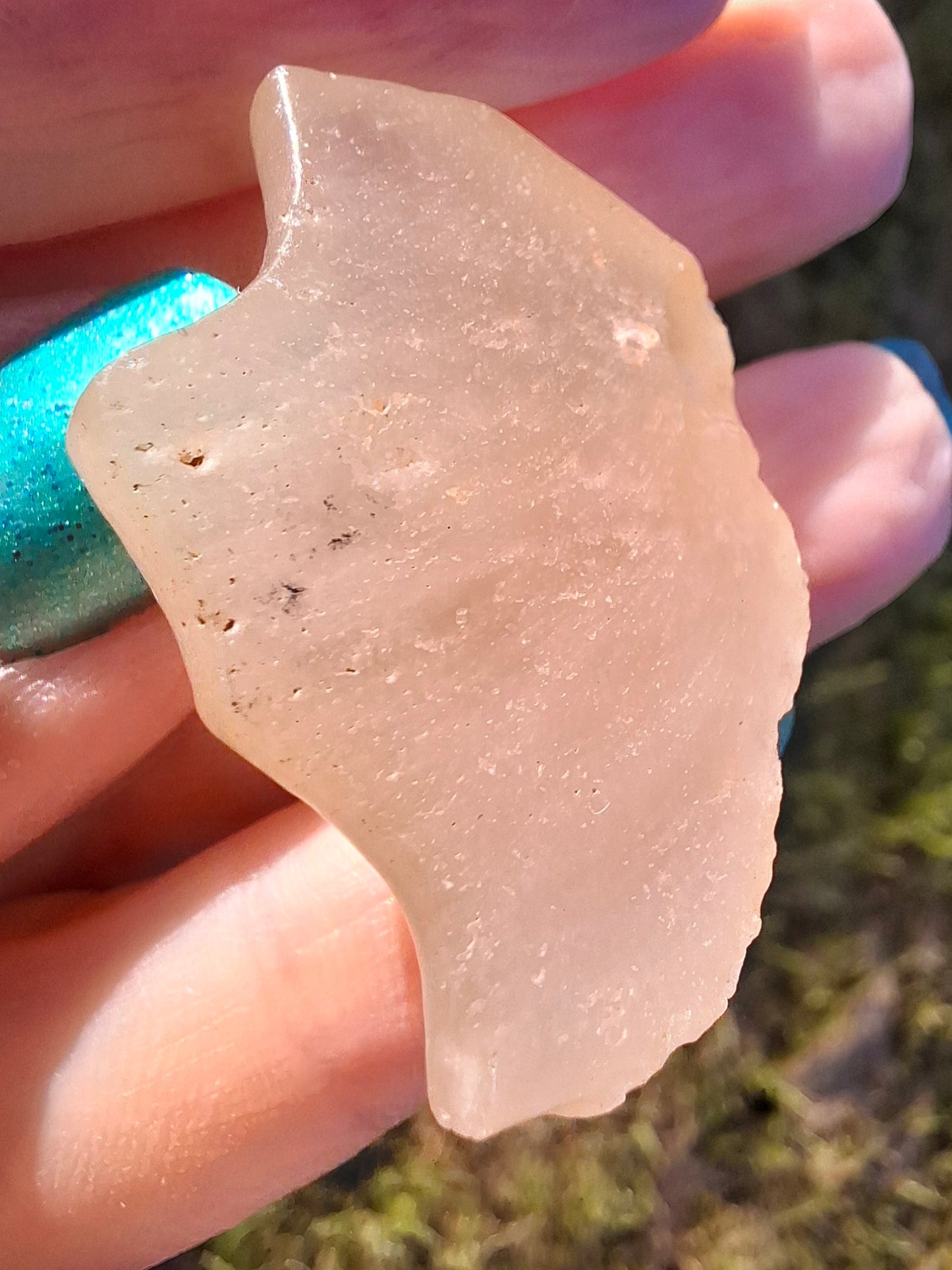 Libyan Desert Glass Piece, 12.31g, Tektite