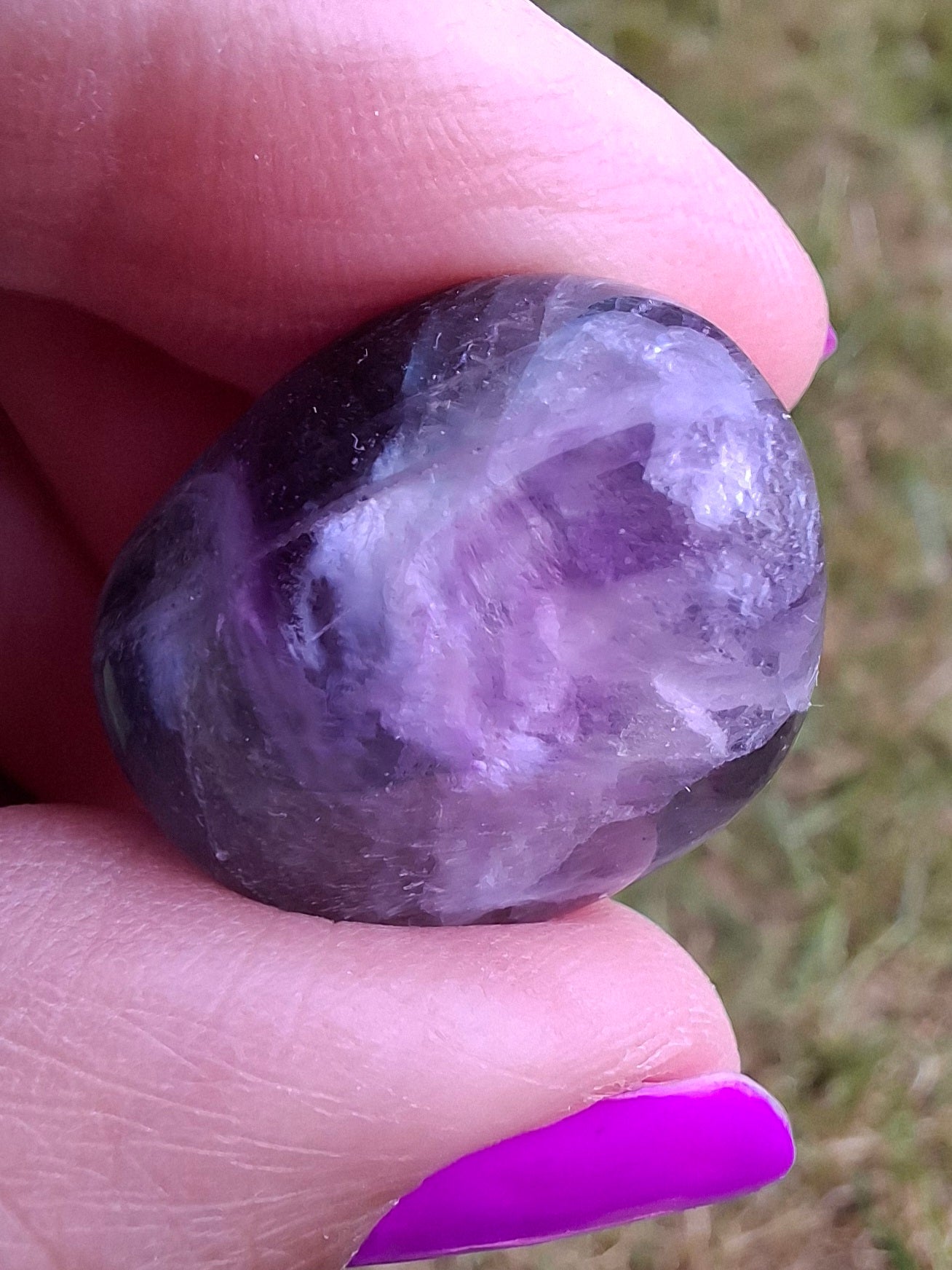 Fluorite, Tumble Stone, Crystal (Ref: T53)