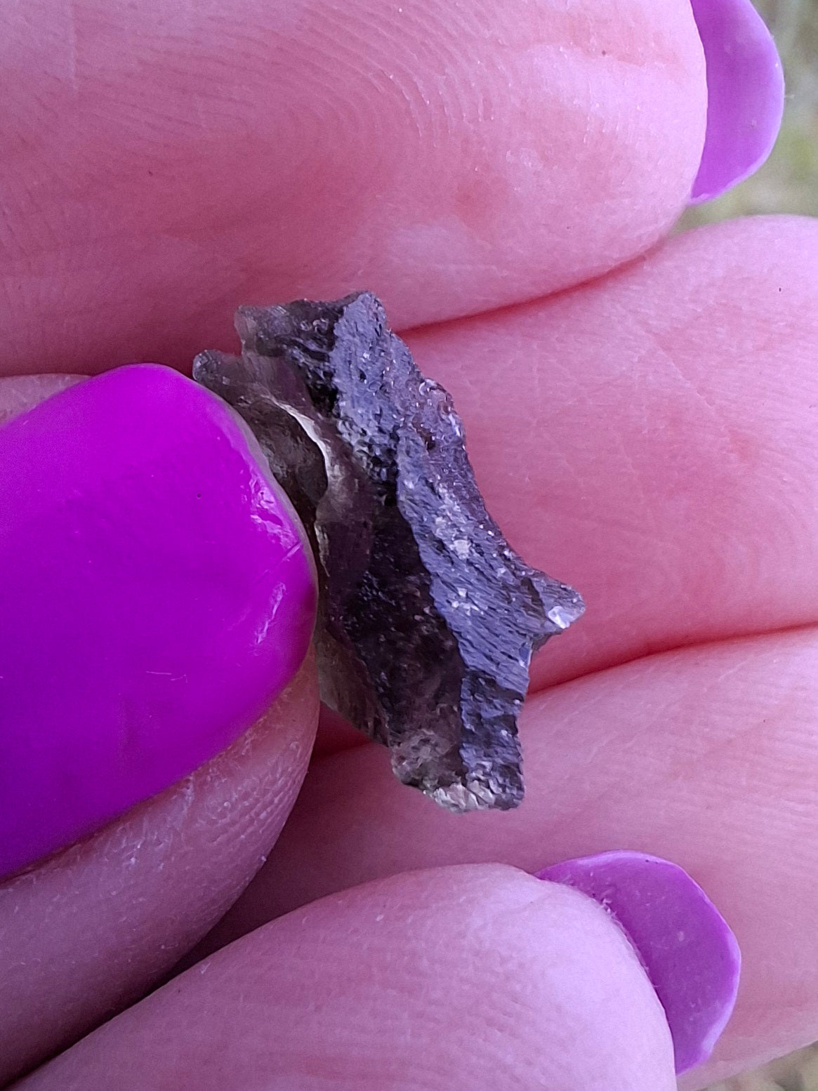Moldavite Piece, 0.82g, Tektite (Ref: 1454)