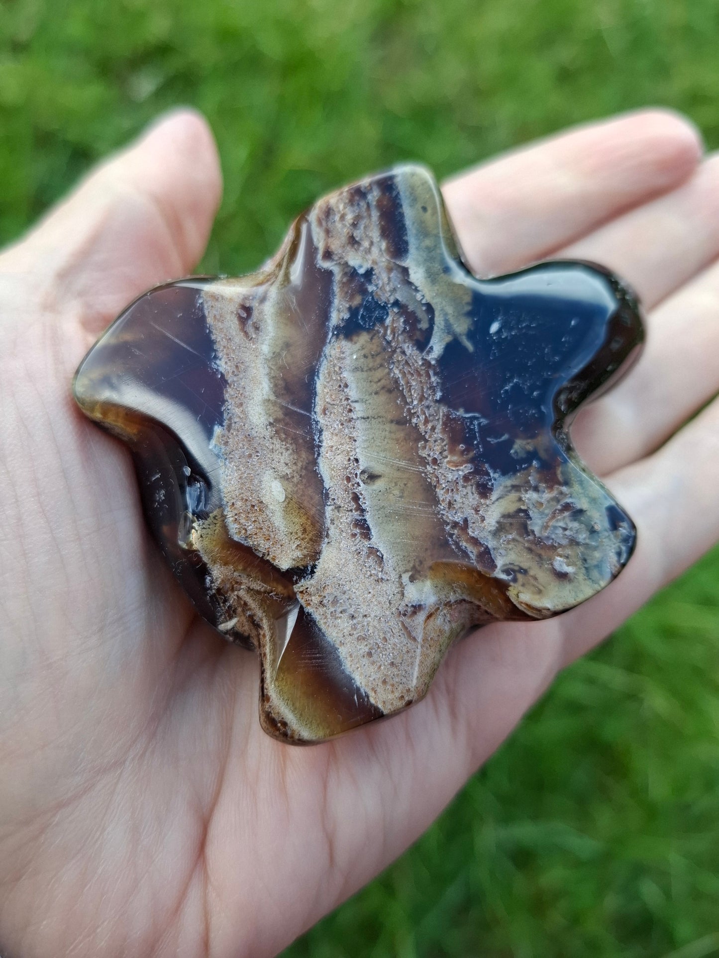 Red Amber Turtle, 56.87g, Carving, Fossil (Ref:TT7)