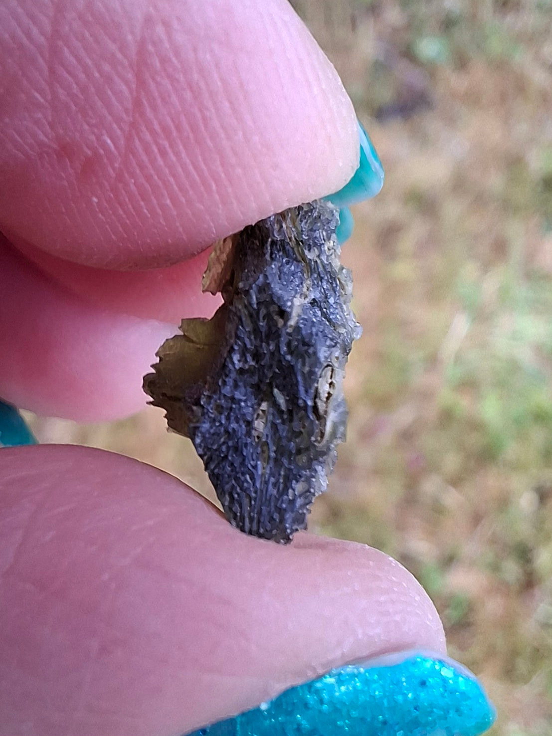 Moldavite Piece, 1.07g, Tektite (Ref: 1422)