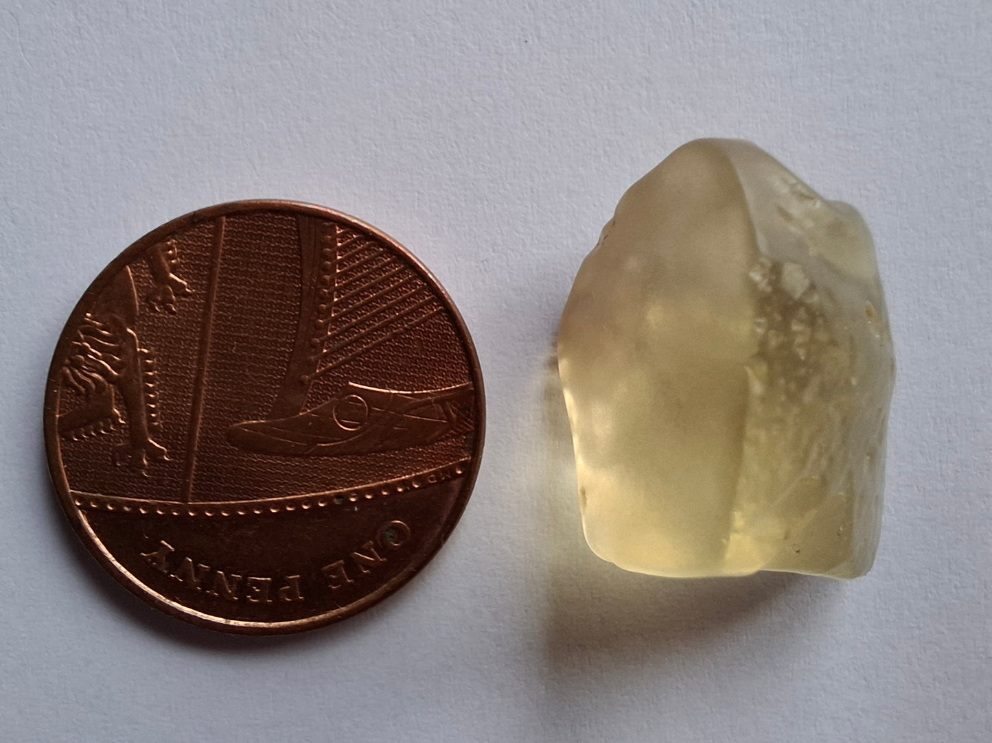 Libyan Desert Glass Piece, 4.53g, Tektite