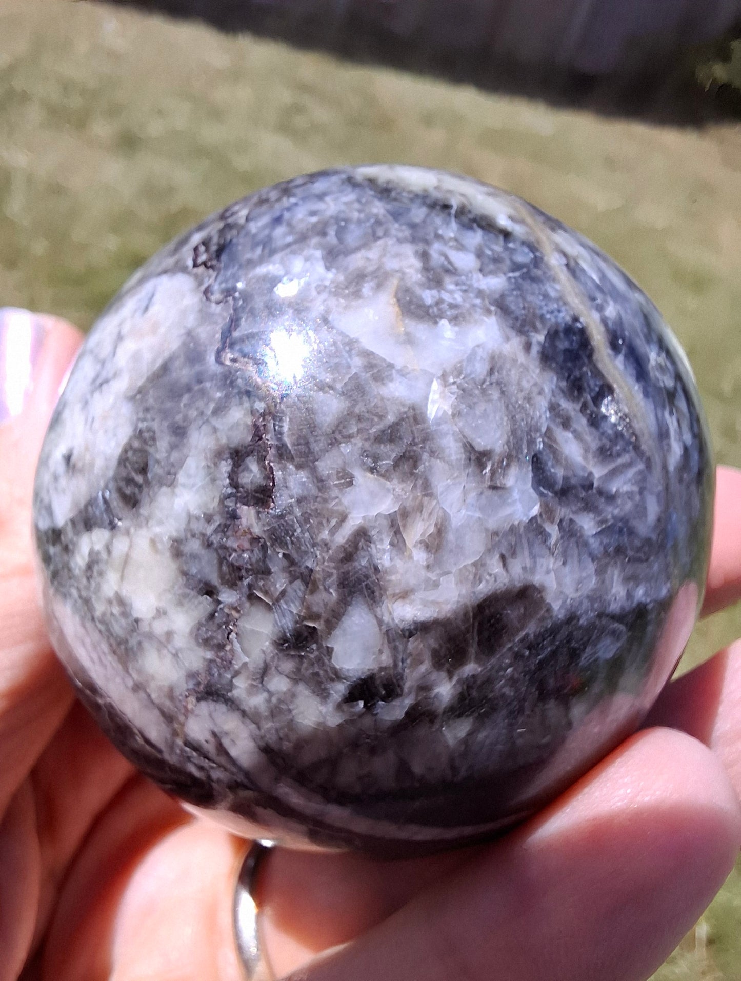 Orthoceras Sphere, Fossil (Ref: OS4)